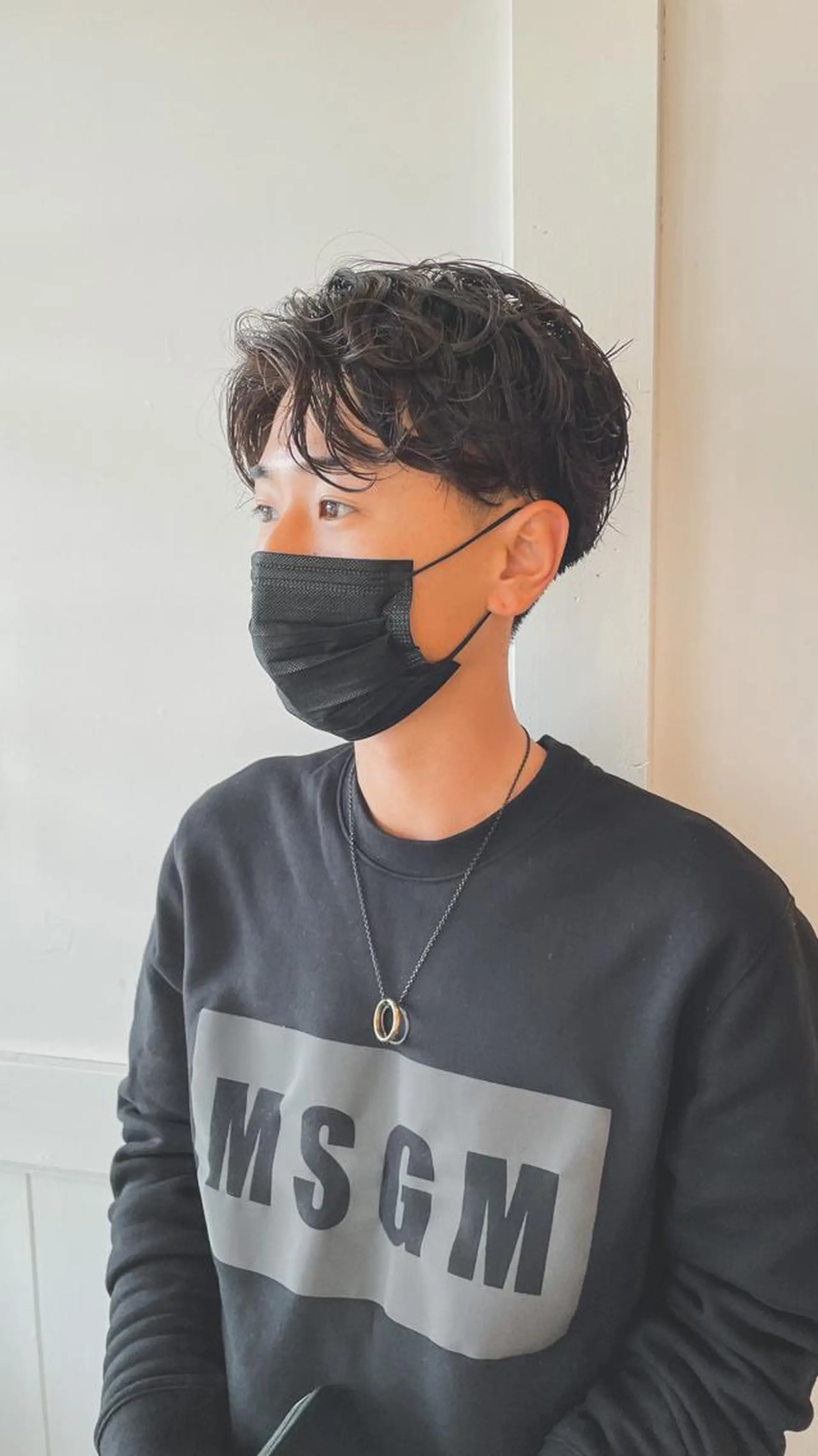 ショート パーマ メンズ 吉田 浩太郎のヘアスタイル