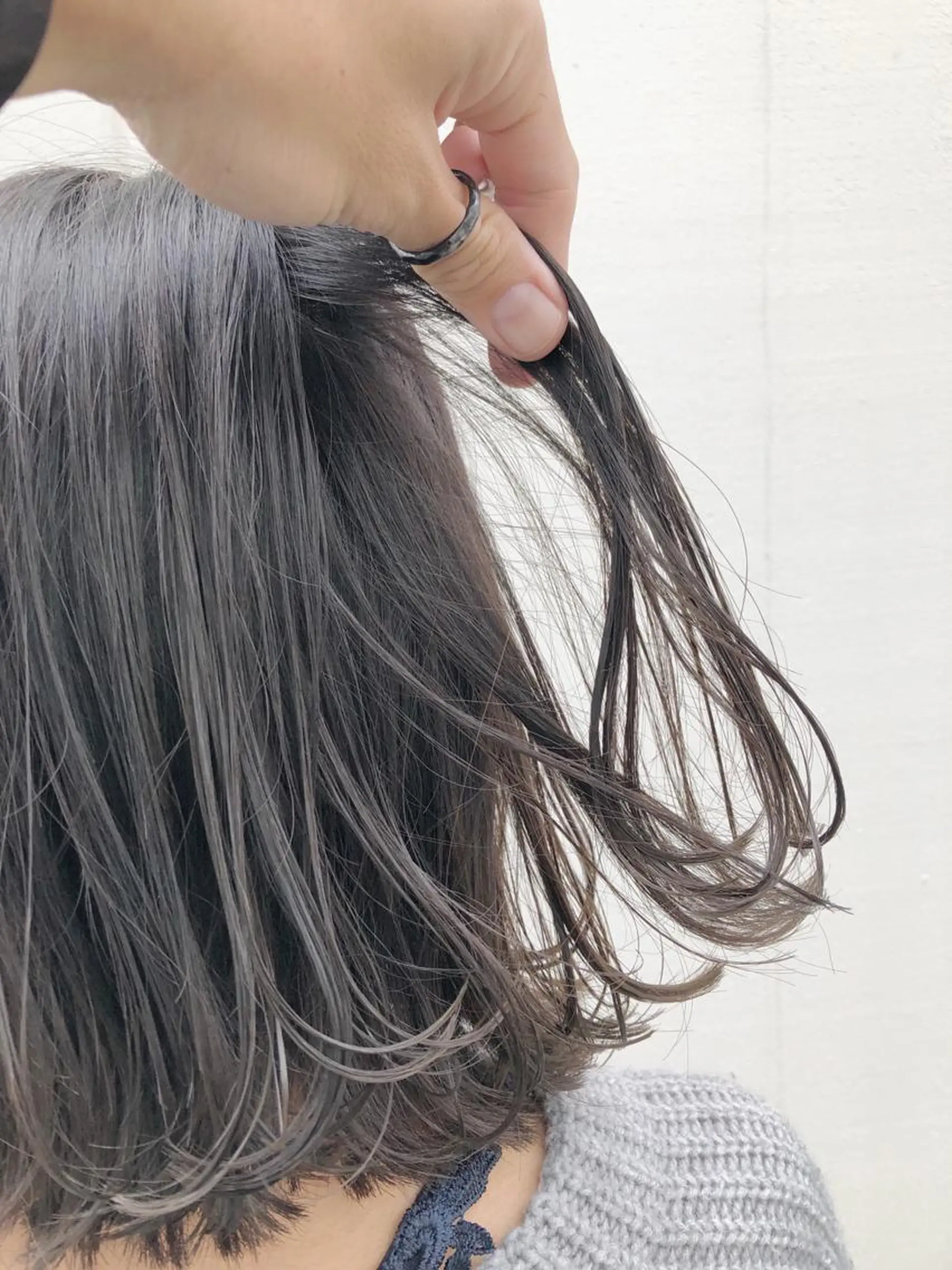 カラー ノグチ ユウキ/ボブのヘアスタイル