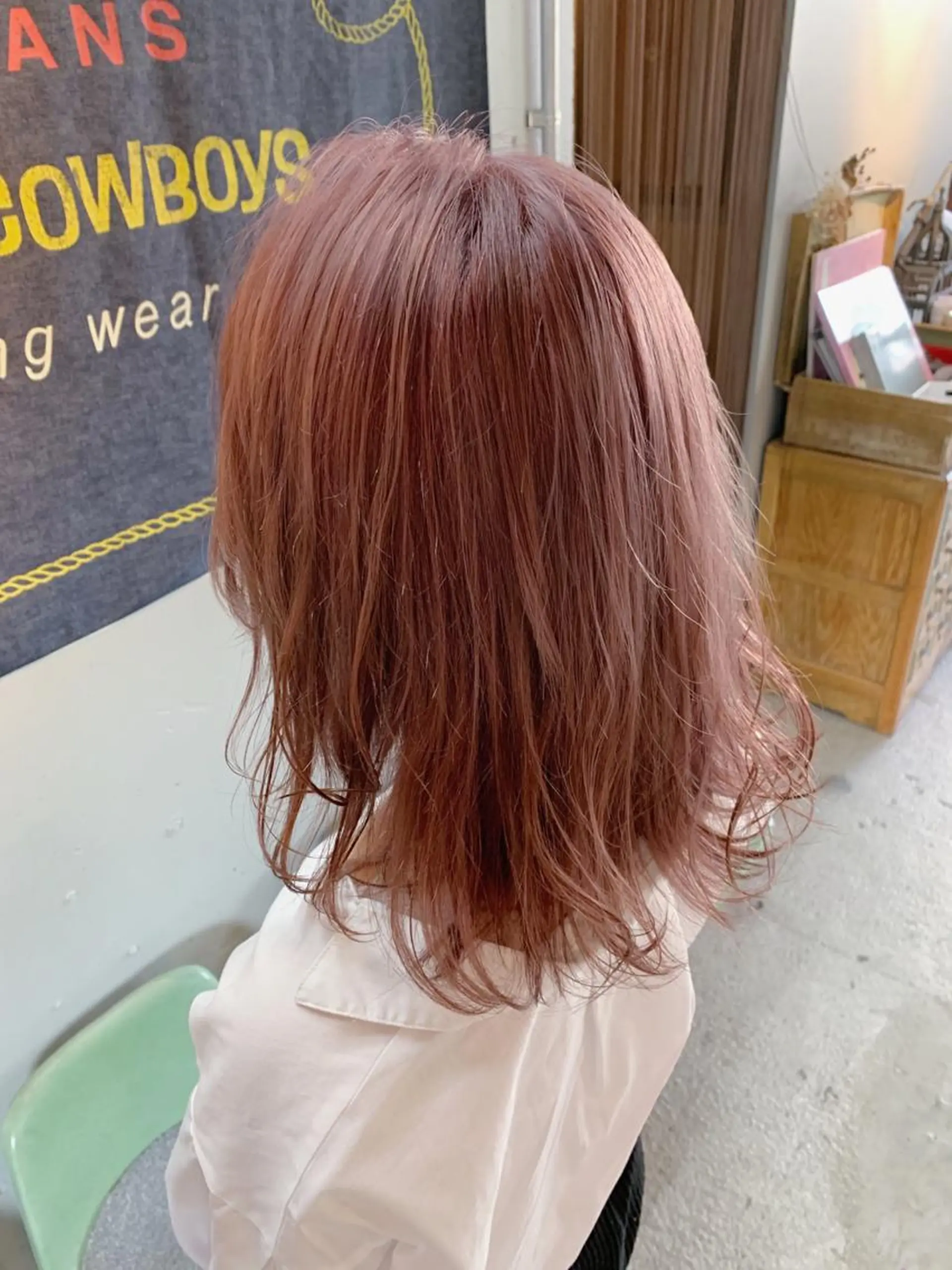 セミロング カラー ヘアカラー トリートメント 代表 中島貴志のヘアスタイル