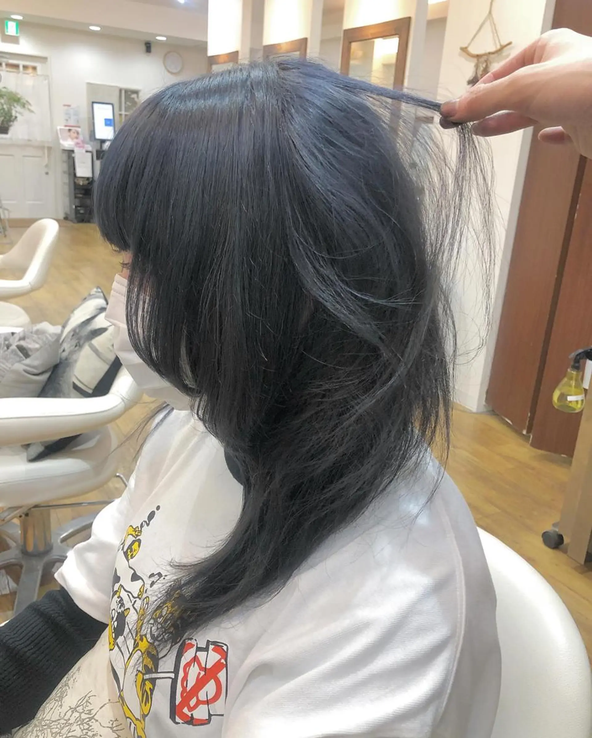 カラー アディクシーカラー アッシュ ブリーチ ダブルカラー グラデーションカラー 🌈ハイトーン/ ワタル🌈のヘアスタイル