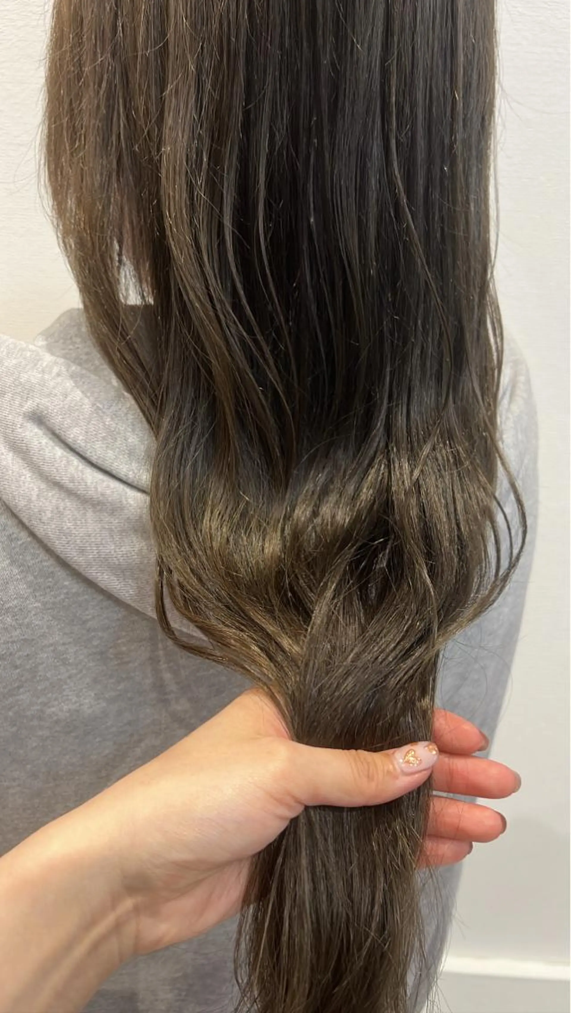 ロング ヘアカラー JILL    hair所属・maki💖 ボブ/縮毛矯正のヘアスタイル