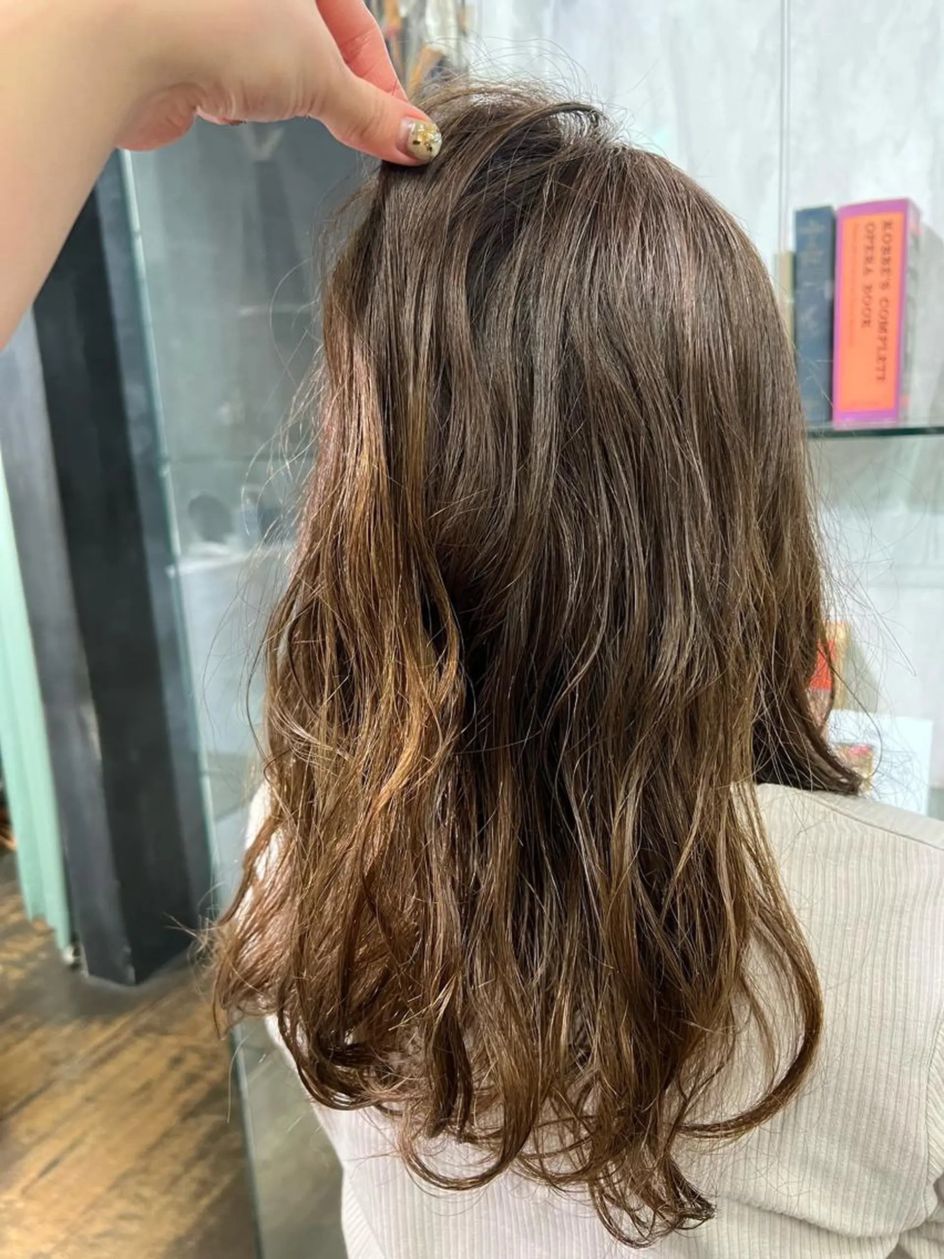 ロング パーマ ROBBY所属・松井美樹/似合わせ ガーリー・韓国のヘアスタイル