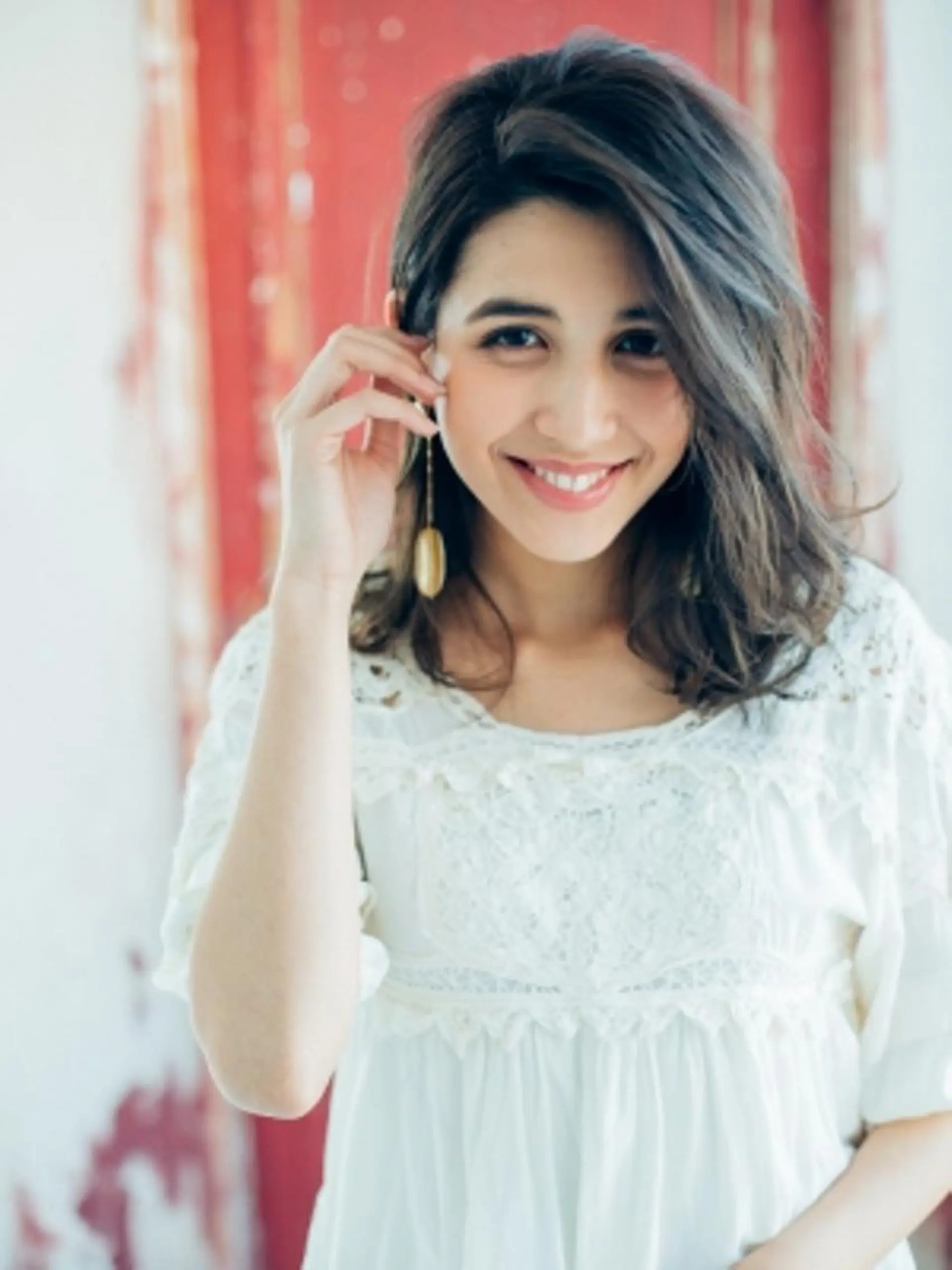 ミディアム カラー パーマ amie 錦糸町のヘアスタイル