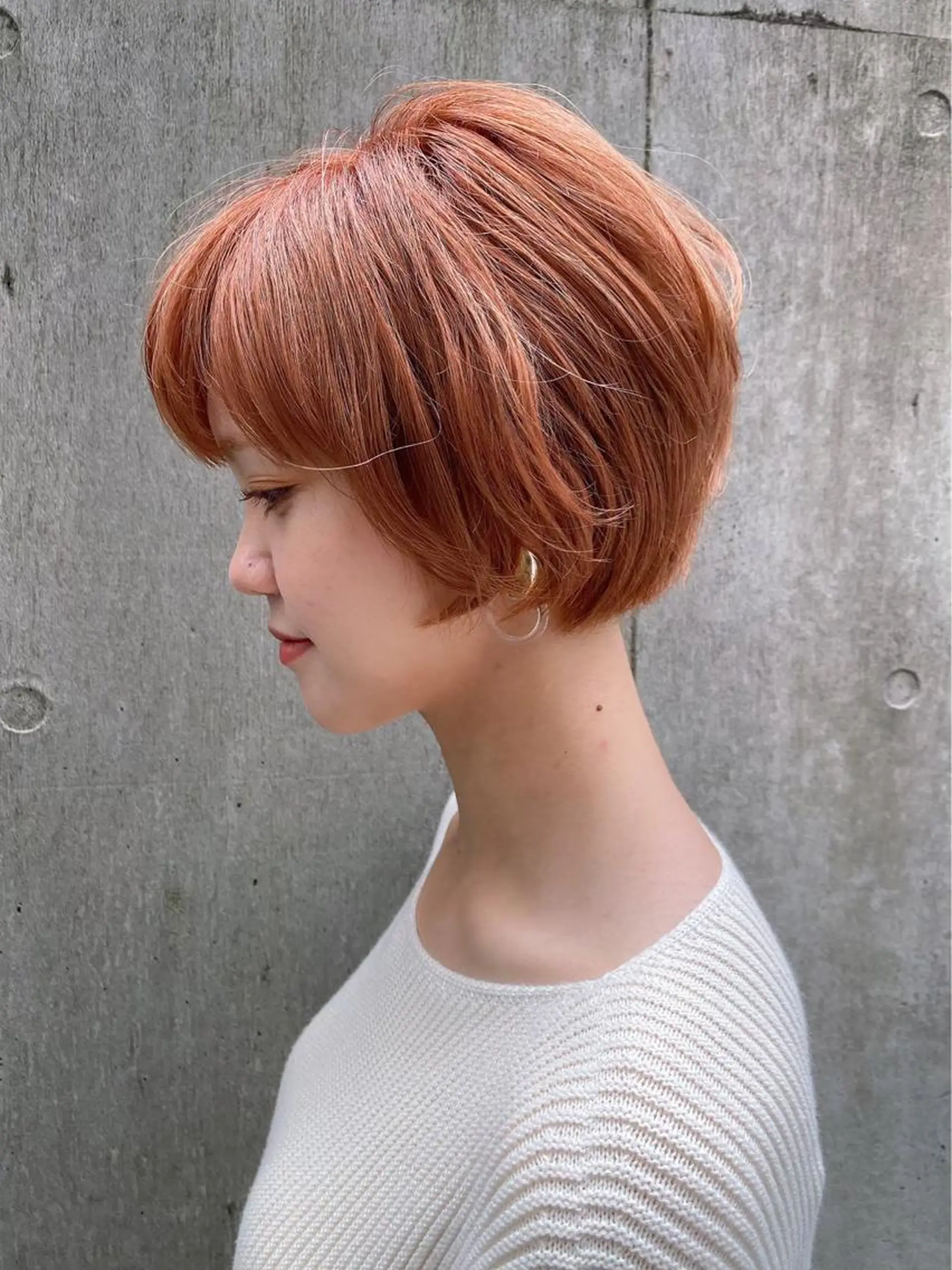 ミディアム カラー ヘアアレンジ 💎yuto💎 ハイトーン/韓国ヘアのヘアスタイル