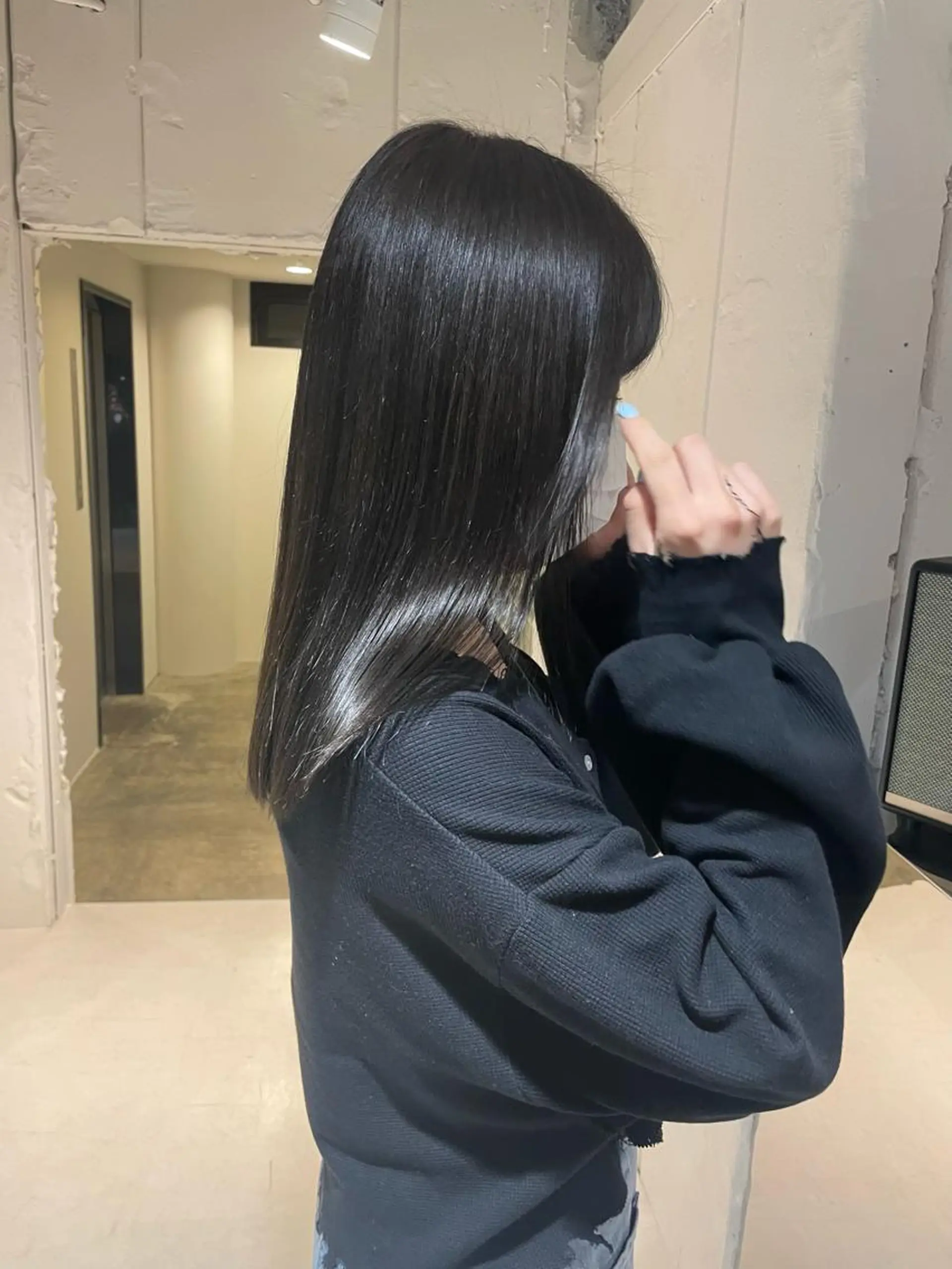 カラー 梅田美容室/レイヤー カット/ナナミ🎞のヘアスタイル