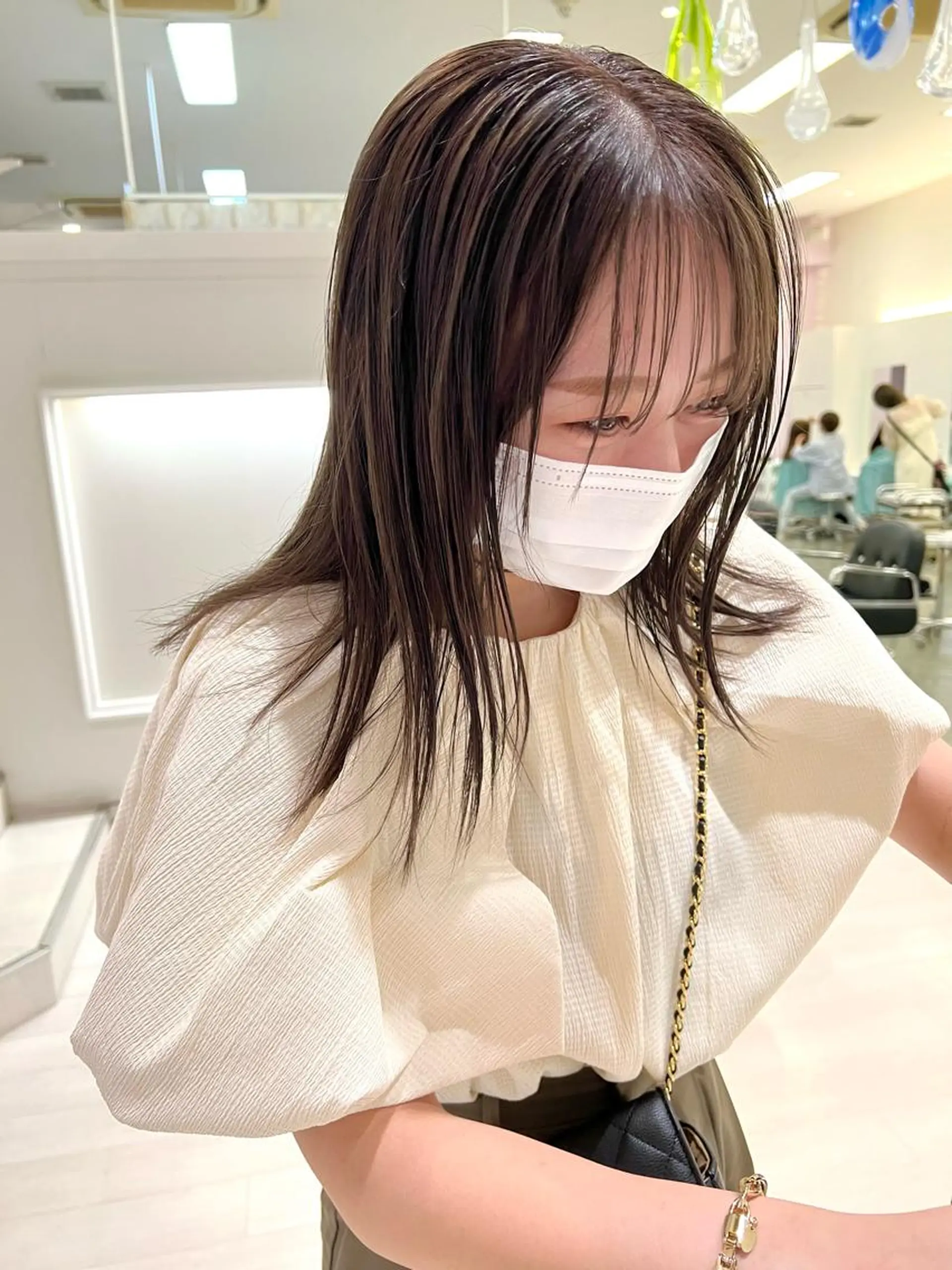 セミロング カラー ヘアカラー ParveMix /  相馬 さくらのヘアスタイル