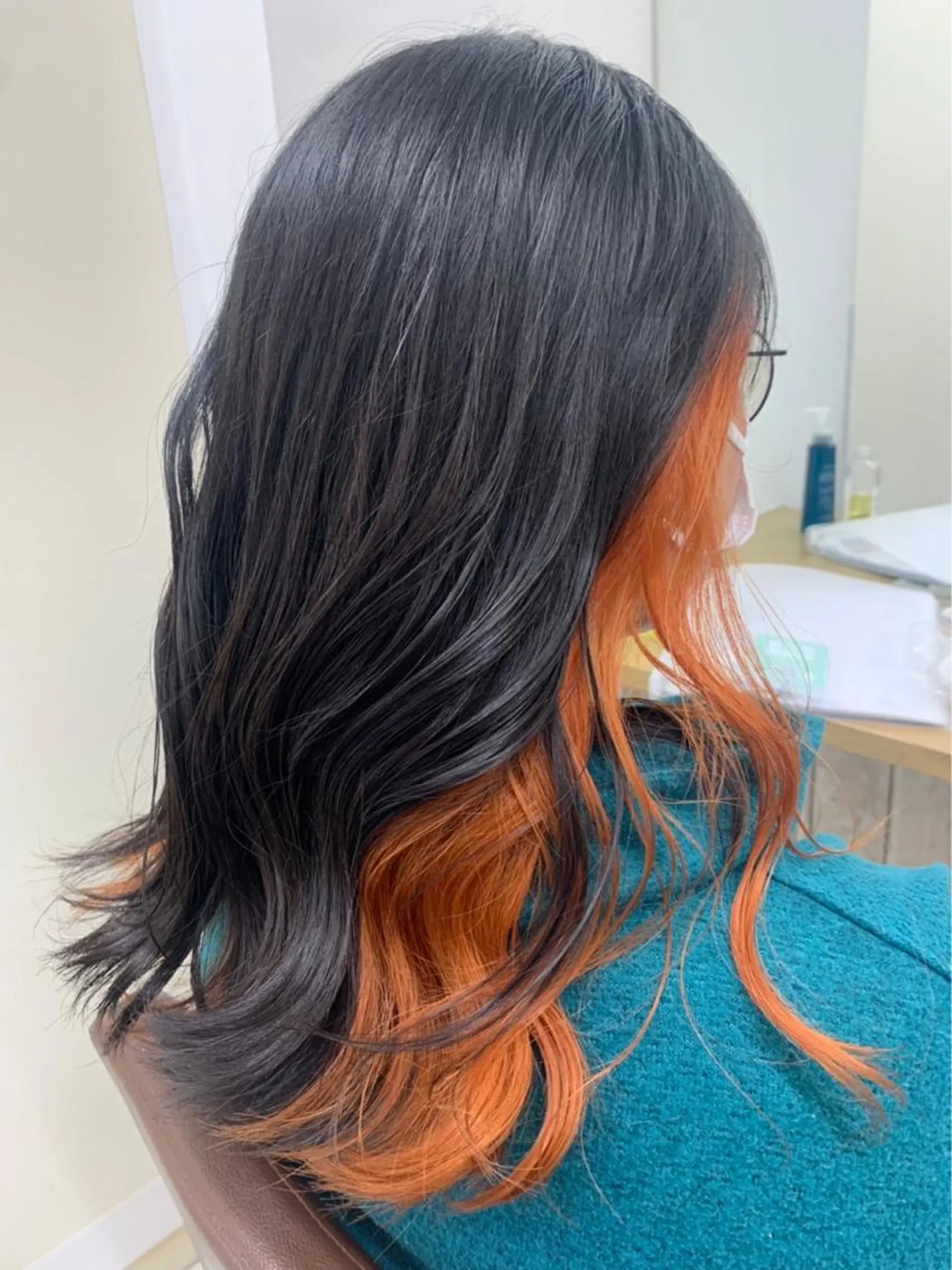 ロング カラー パーマ/カット /まなきのヘアスタイル