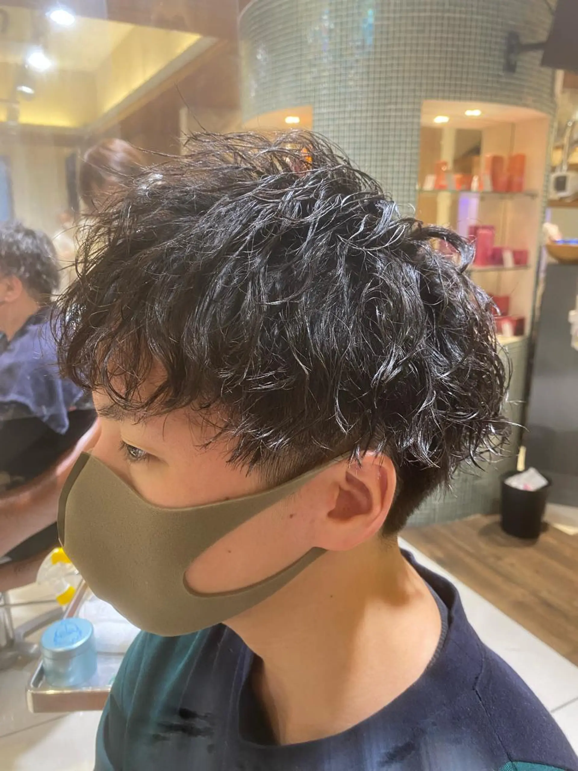 ショート パーマ カット パーマ メンズパーマ スペシャリスト大塚のヘアスタイル