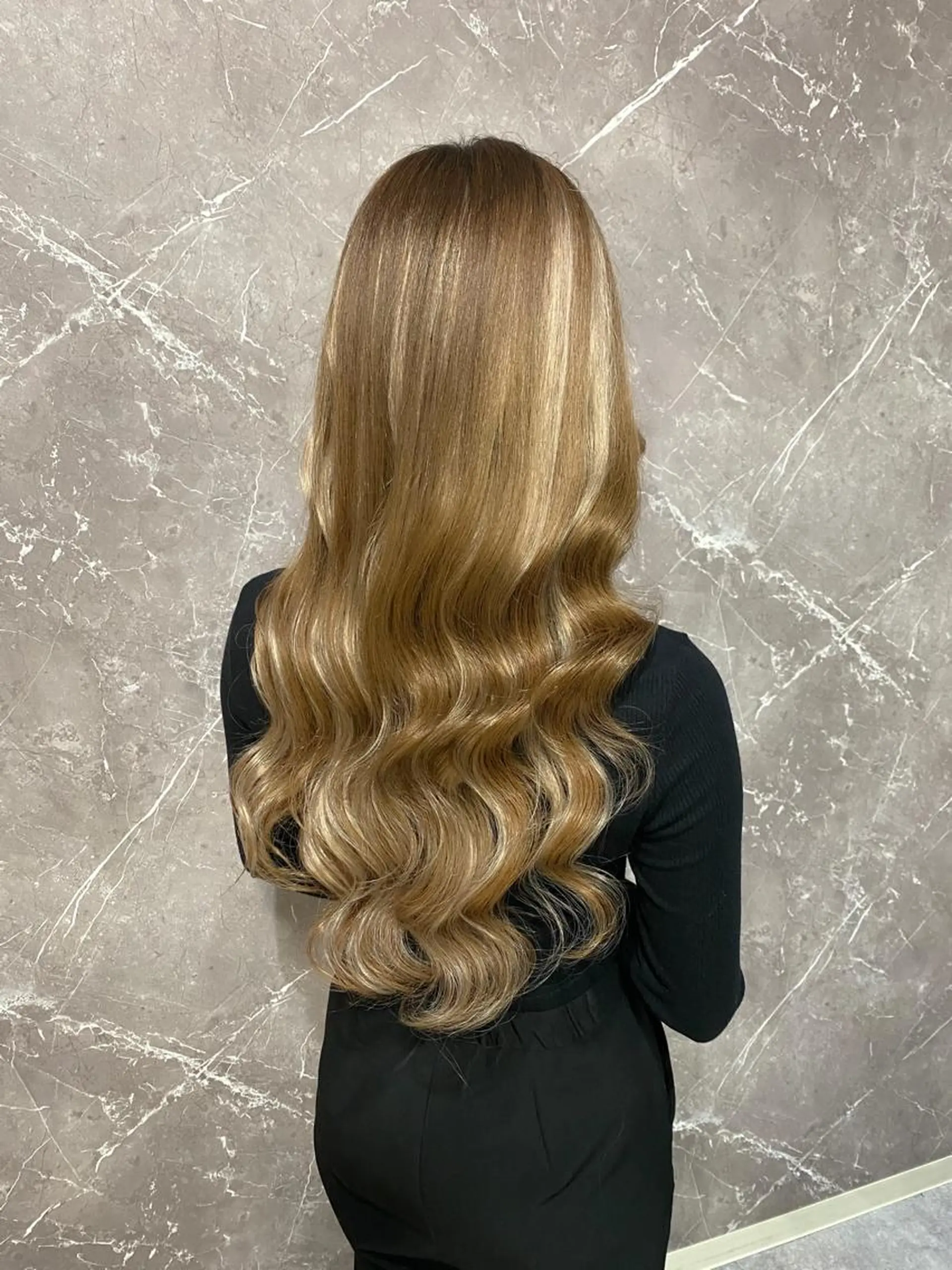 ミディアム シールエクステ エクステ エクステ Yu シールエクステのヘアスタイル