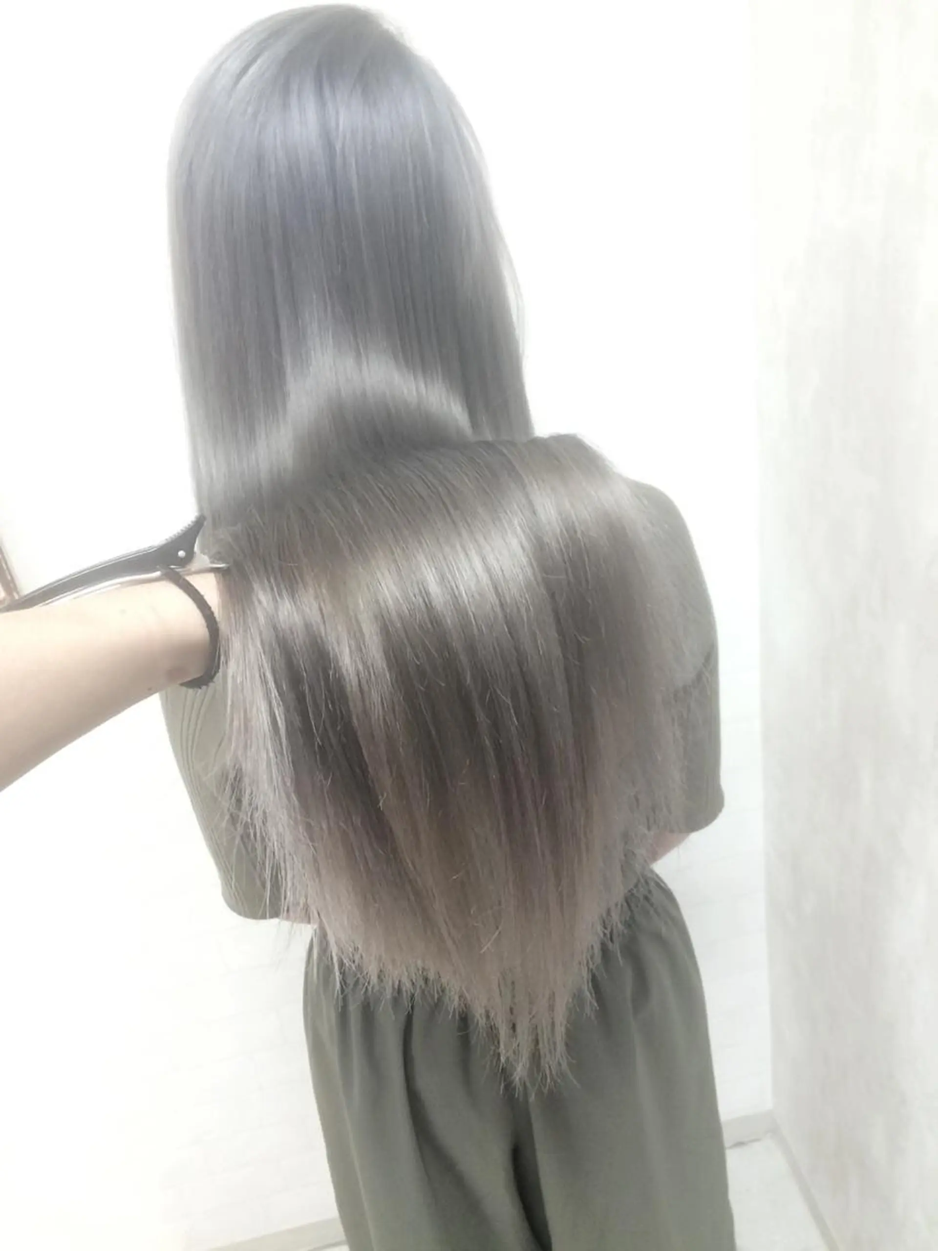 セミロング ロング カラー LAS 代表 ナガカワ コウヘイのヘアスタイル