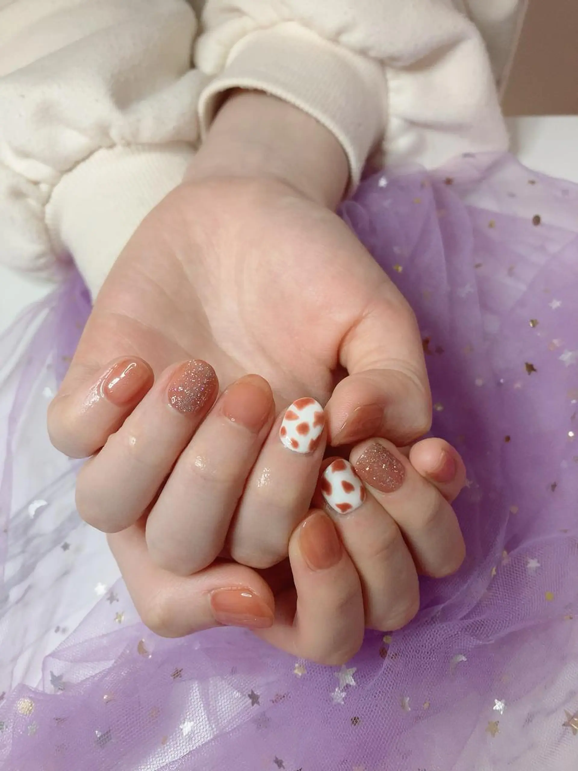 パーマ ラッキー 玲奈のネイルデザイン