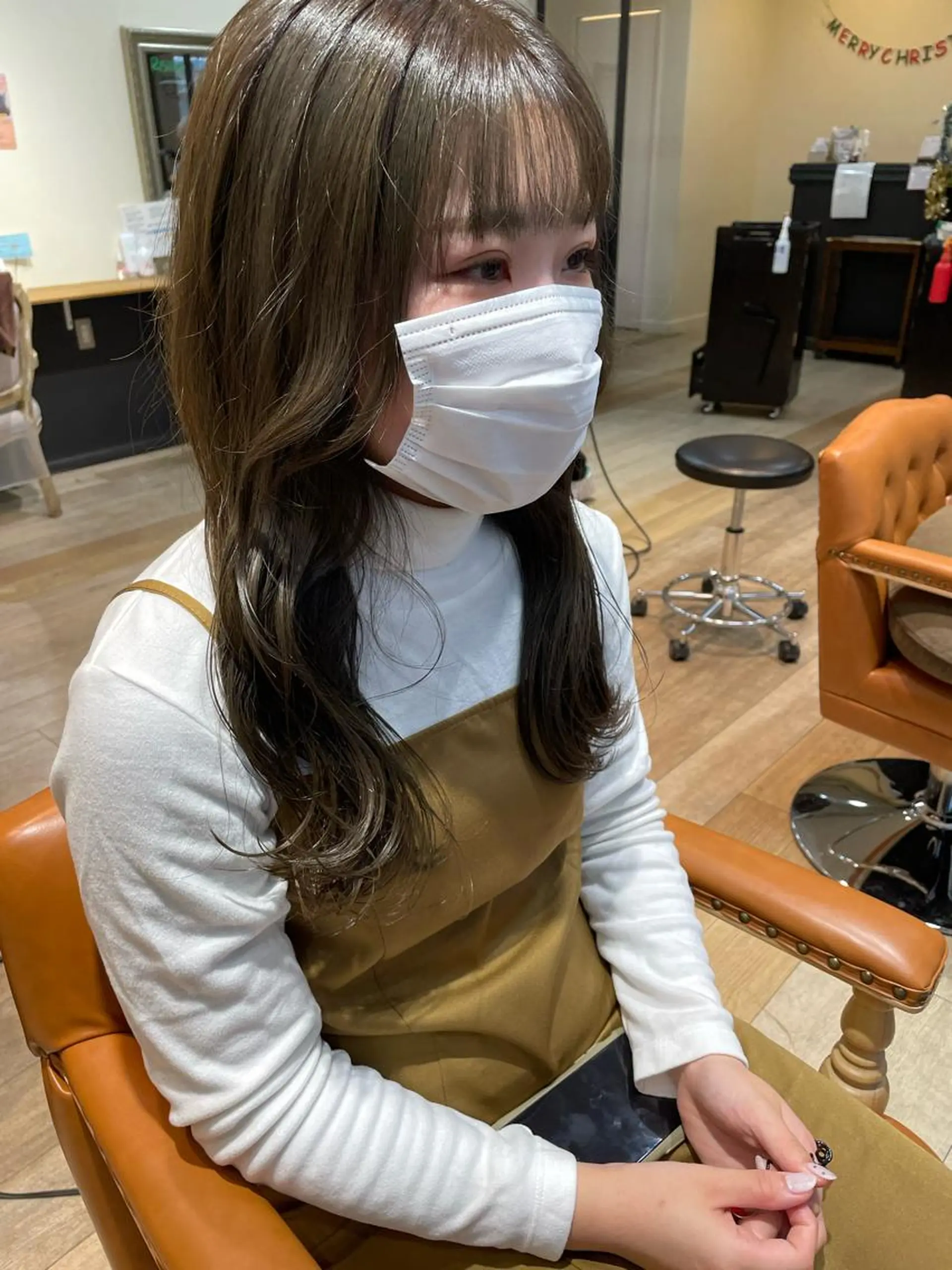 ロング 亀川蓮 Agu hairのヘアスタイル