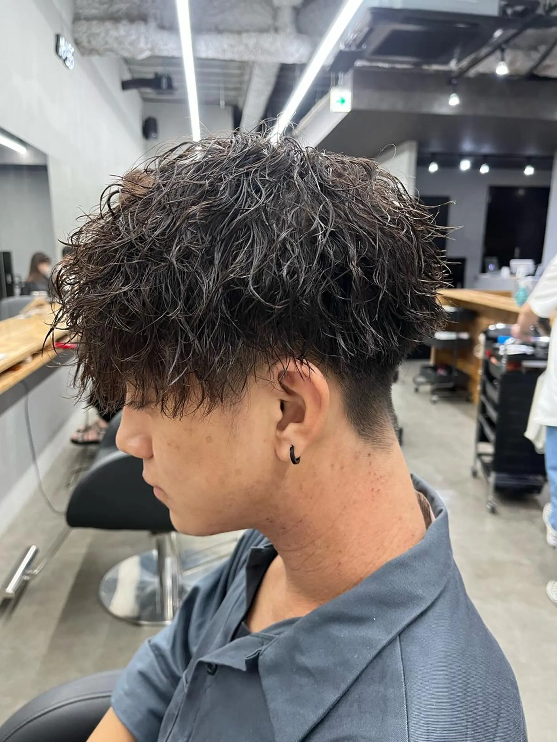 ショート パーマ メンズ カット パーマ メンズ支持率NO.1 マサキのヘアスタイル