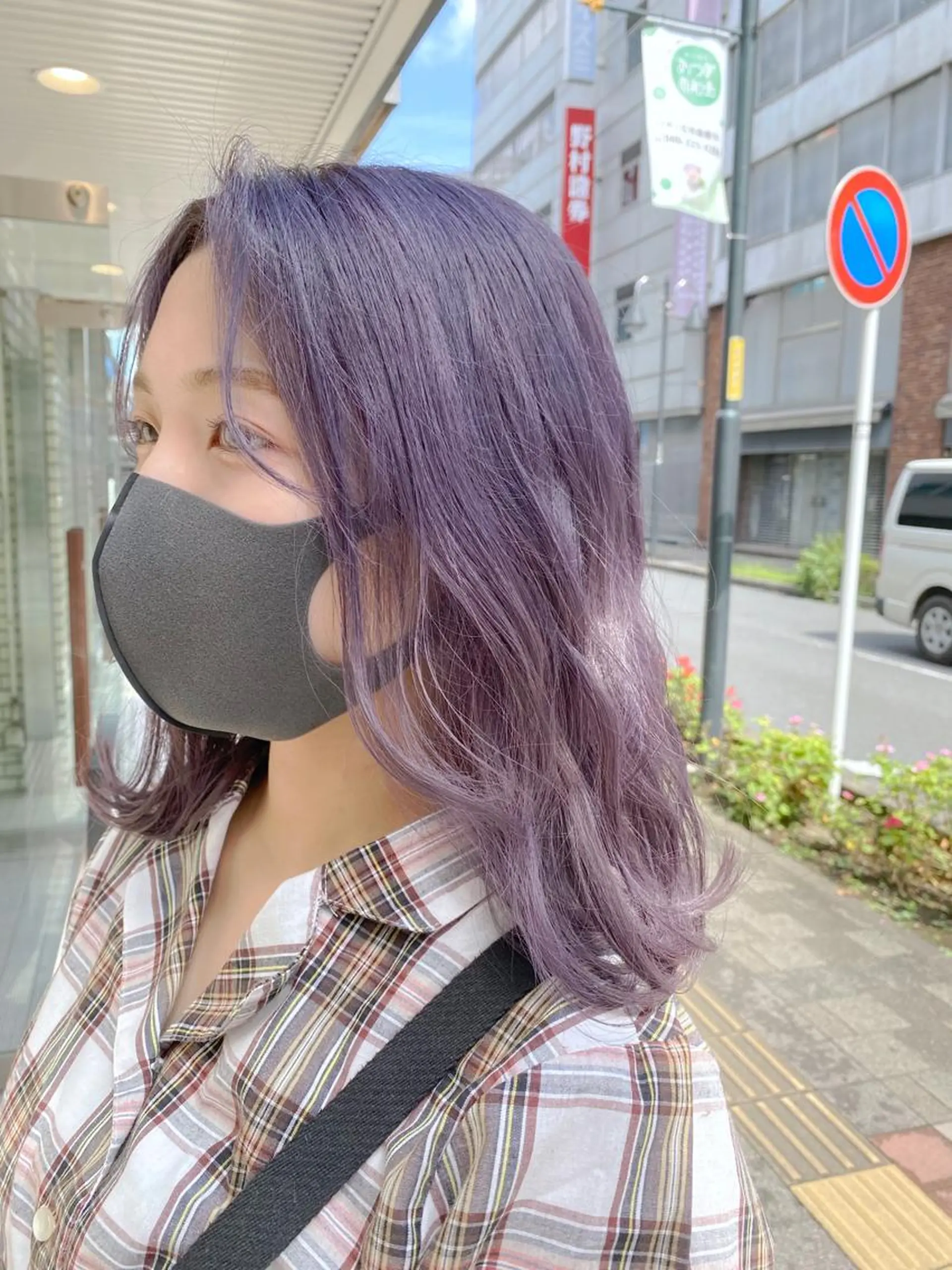 ロング カラー ラベンダーカラー ヘアカラー ブリーチ/髪質改善 🍊店長MASAKiのヘアスタイル