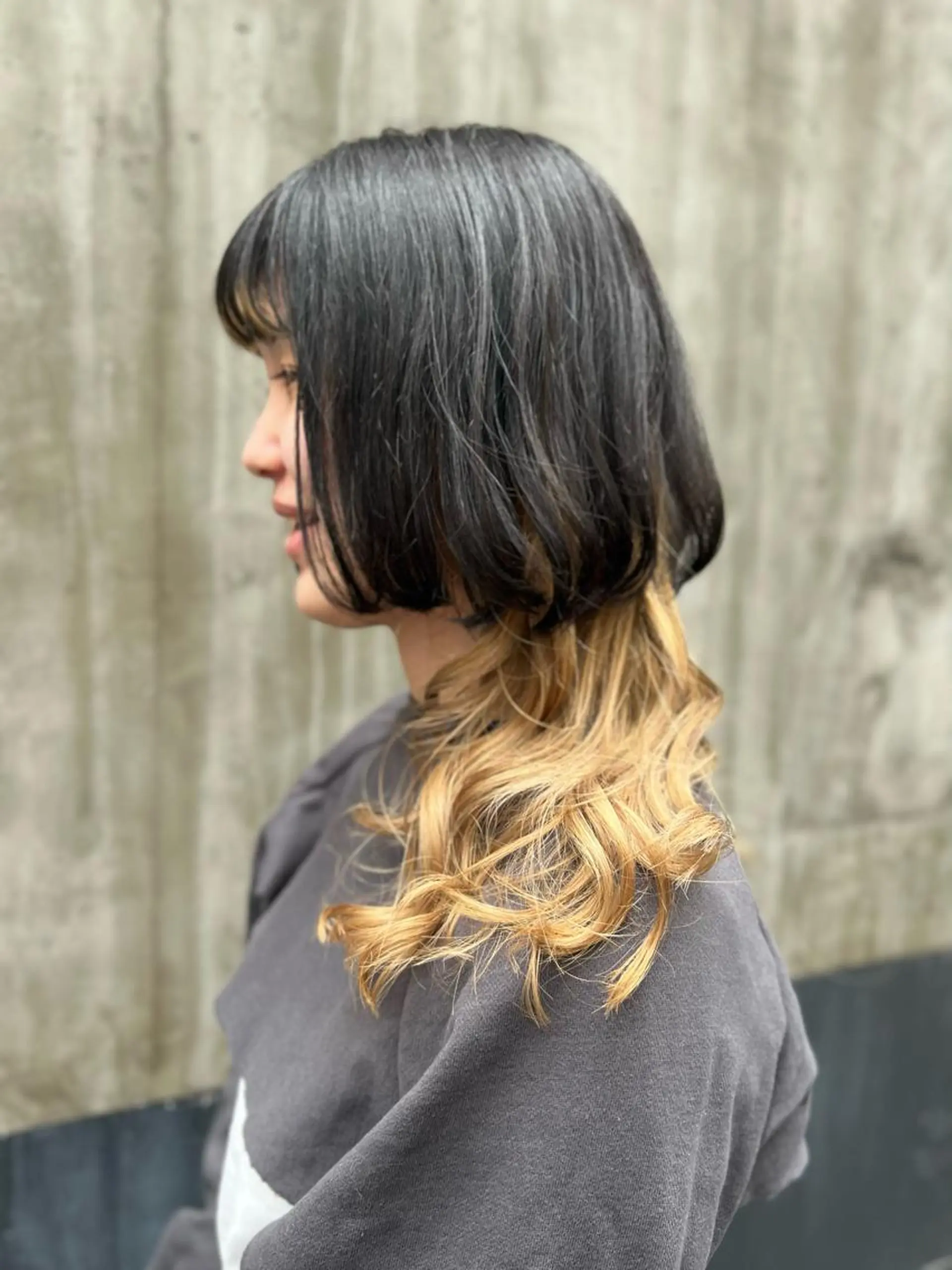 ロング カラー インナーカラー ボブ ロング 🍇おぐら めぐみ🍇のヘアスタイル