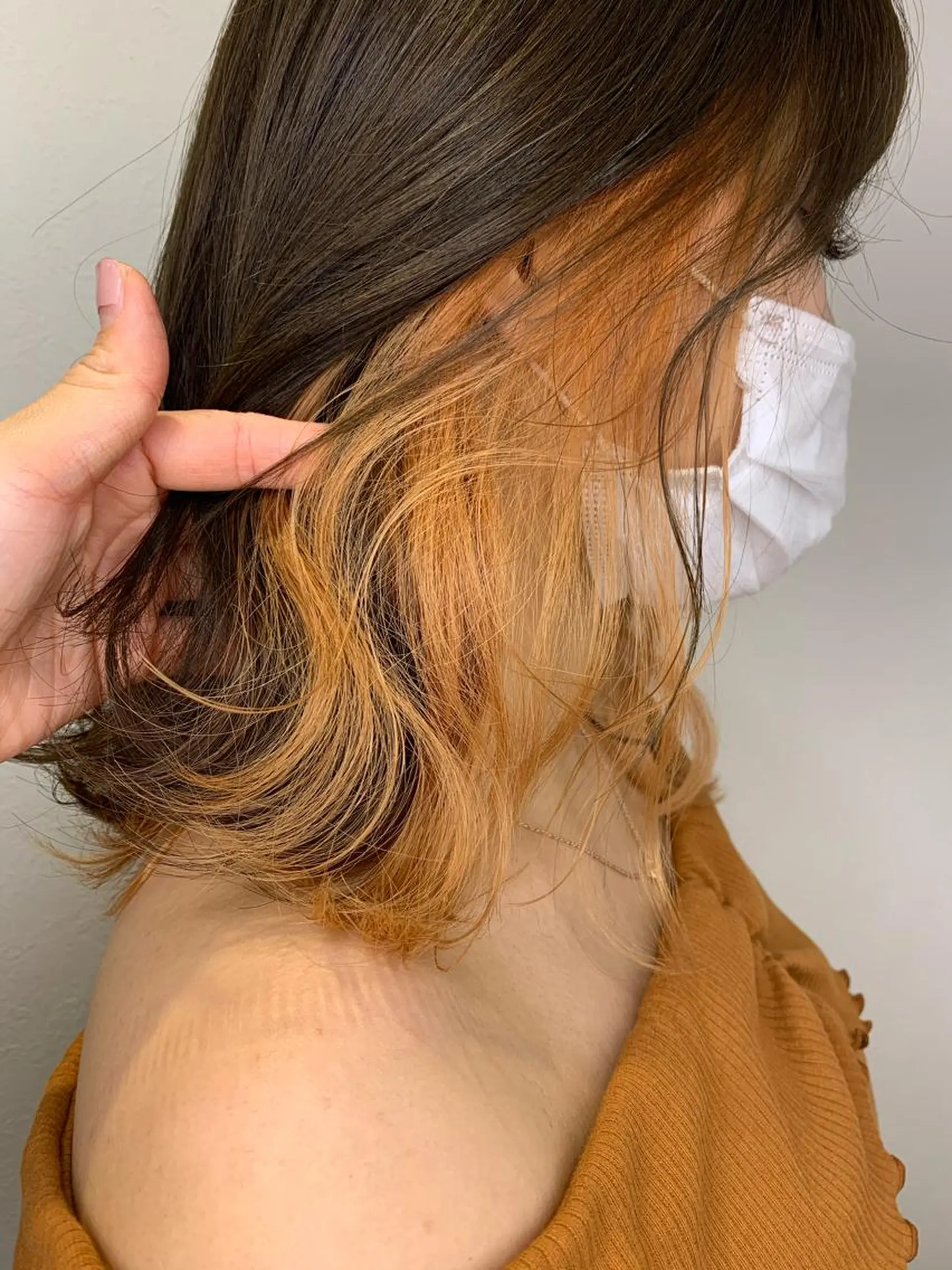 ミディアム カラー ヘアアレンジ 髪質改善/縮毛/新宿 🫧SUZUKA🫧のヘアスタイル