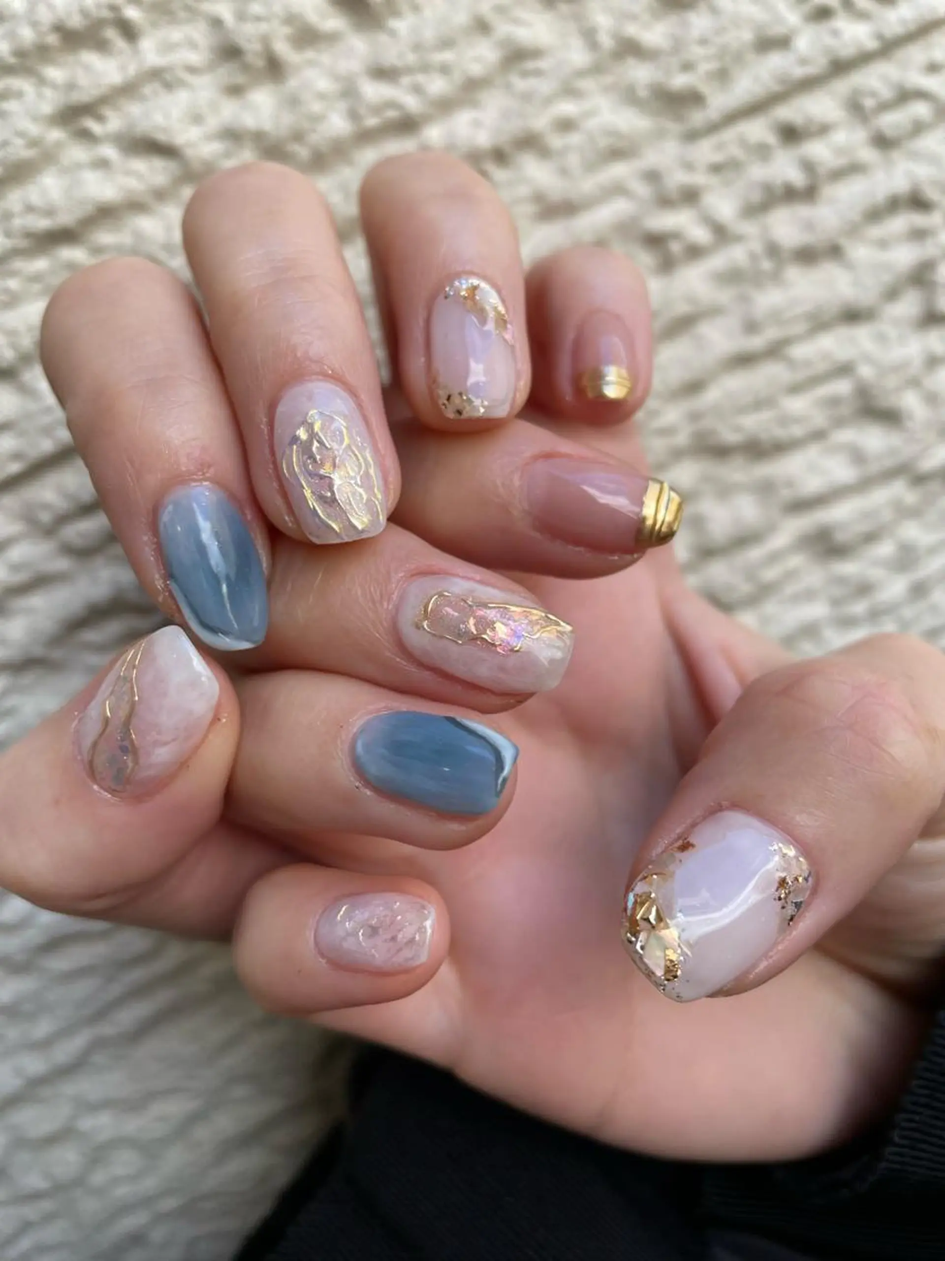 ロング カラー ヘアアレンジ キッズ ネイル マツエク・マツパ アイブロウ 福田 加奈のネイルデザイン