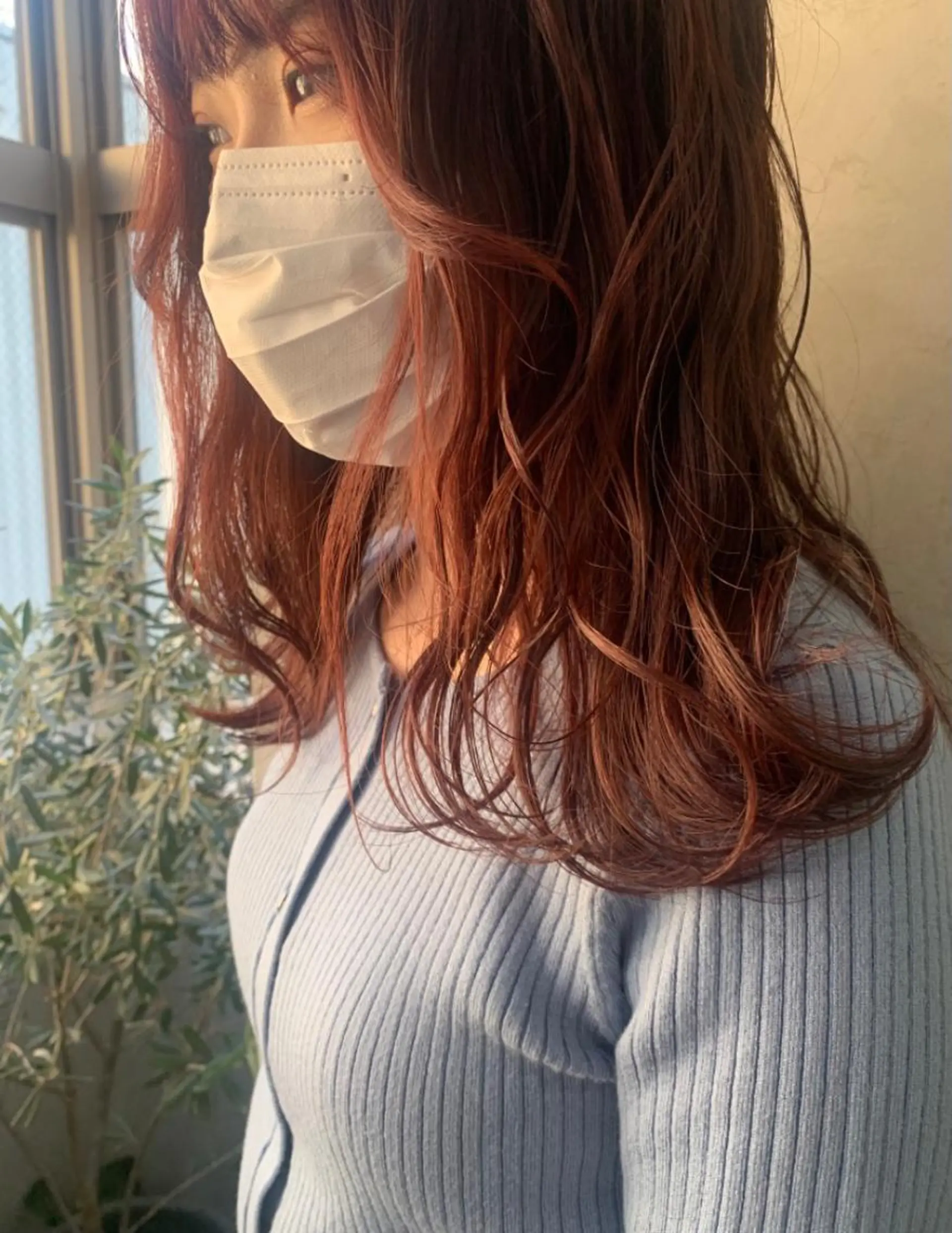 カラー AO所属・RISAKO 艶髪モテヘア🎀府中のヘアスタイル