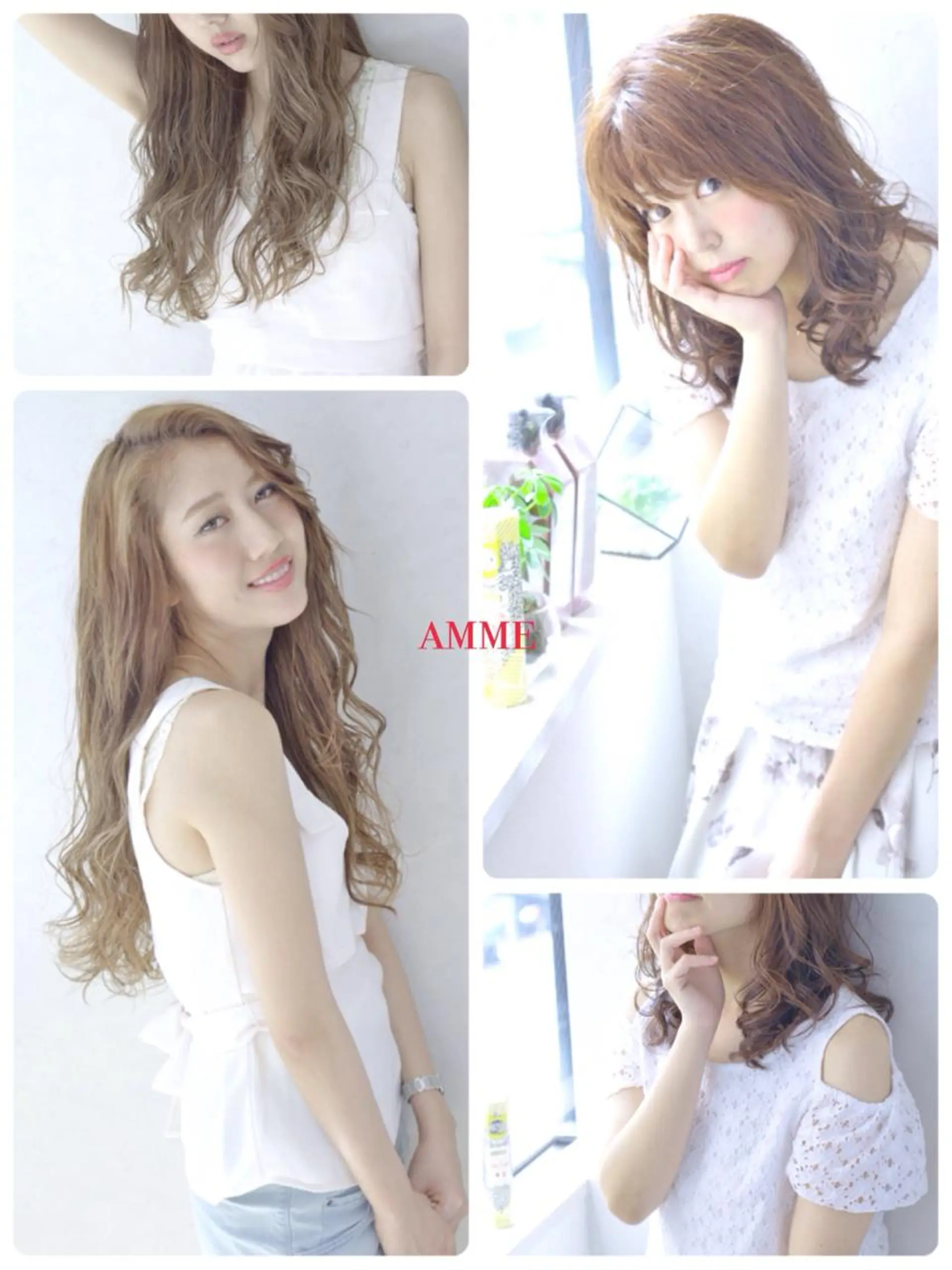 ミディアム セミロング ロング カラー パーマ ヘアアレンジ 💎髪質改善💎 デザイナーshinのヘアスタイル