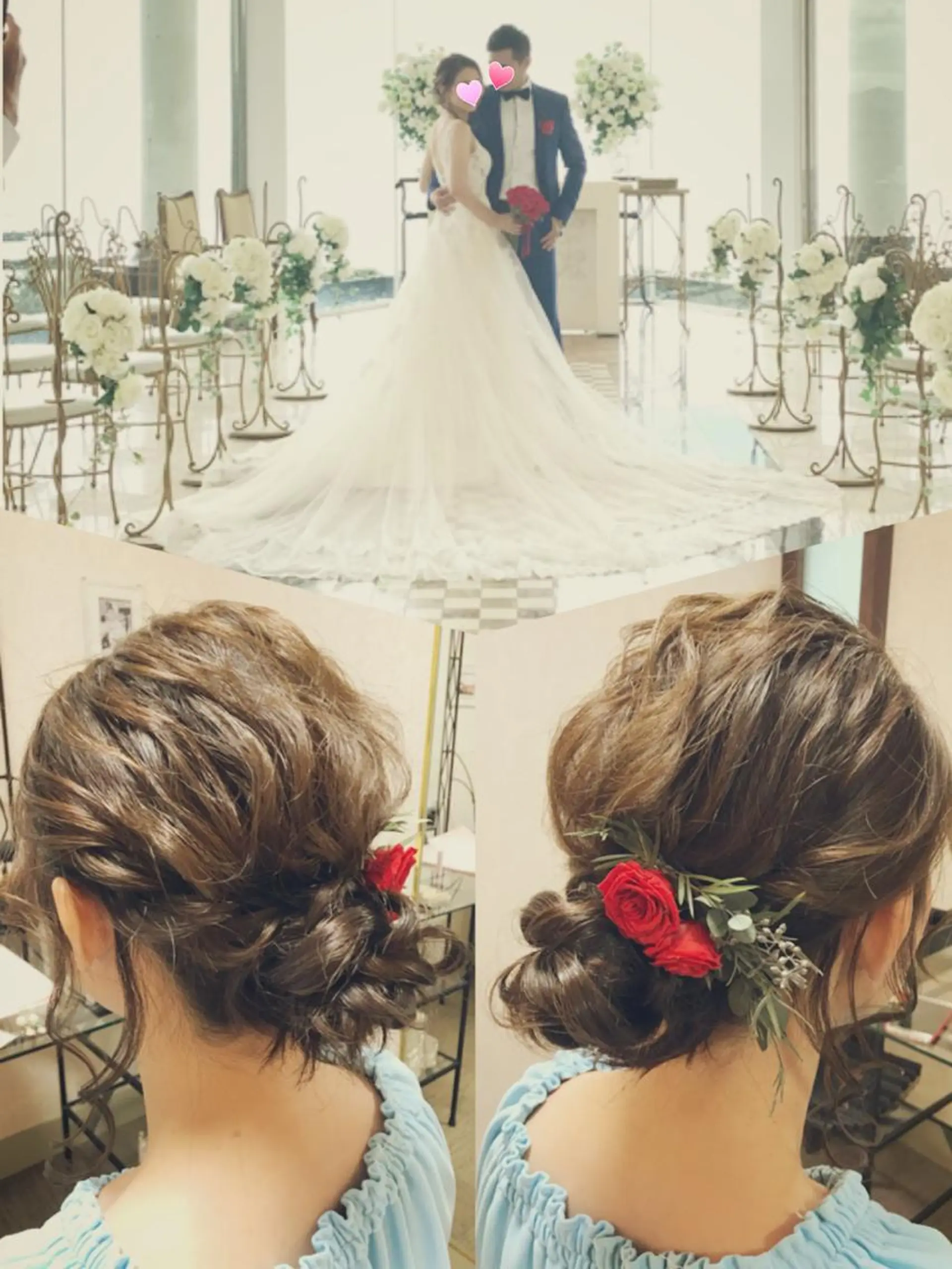 ロング ヘアアレンジ ヘアセット Lovely Dollsの眉毛・アイブロウイメージ