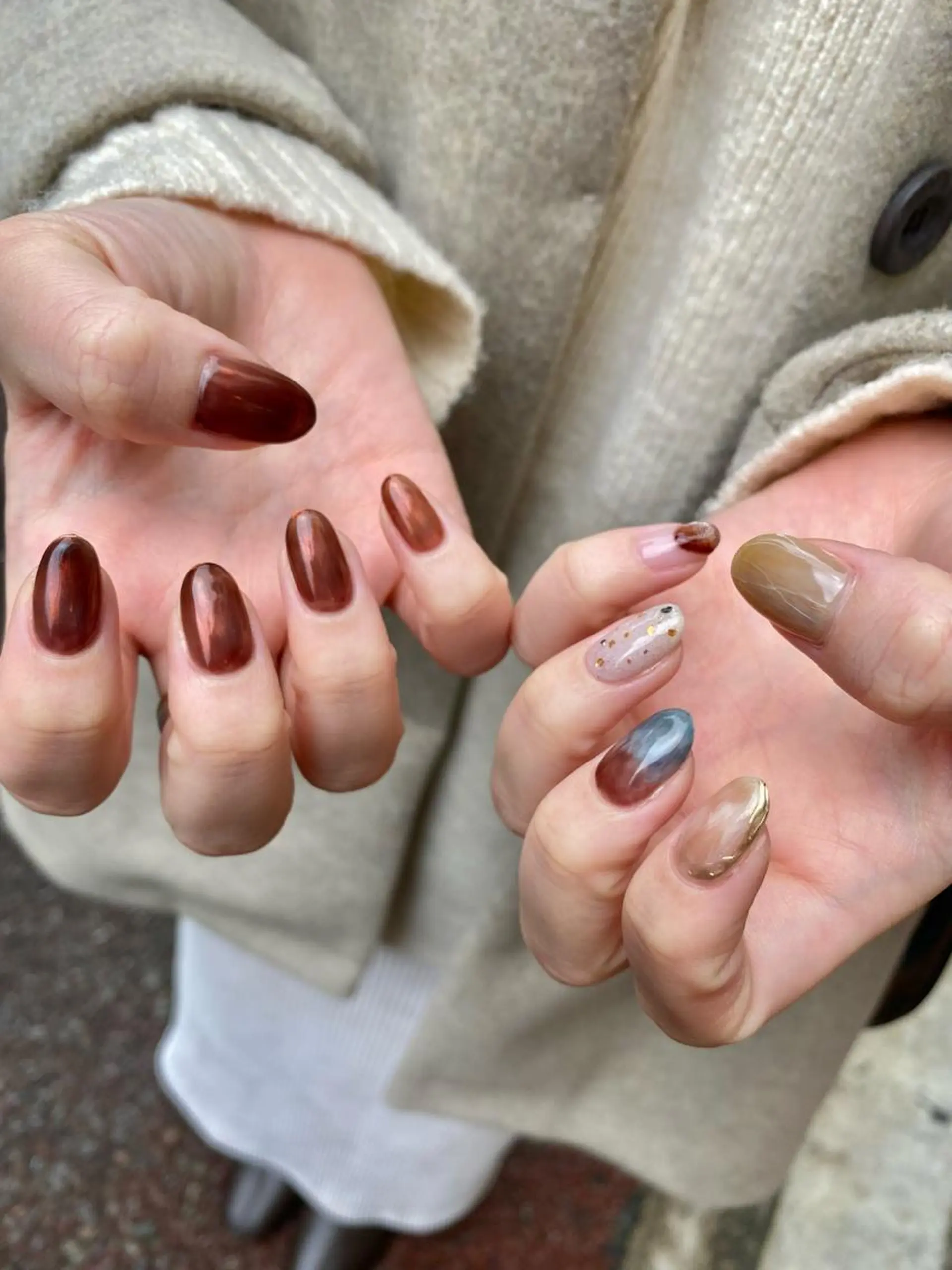 ネイル マツエク・マツパ アイブロウ その他(ネイル) Yours. MICAのネイルデザイン