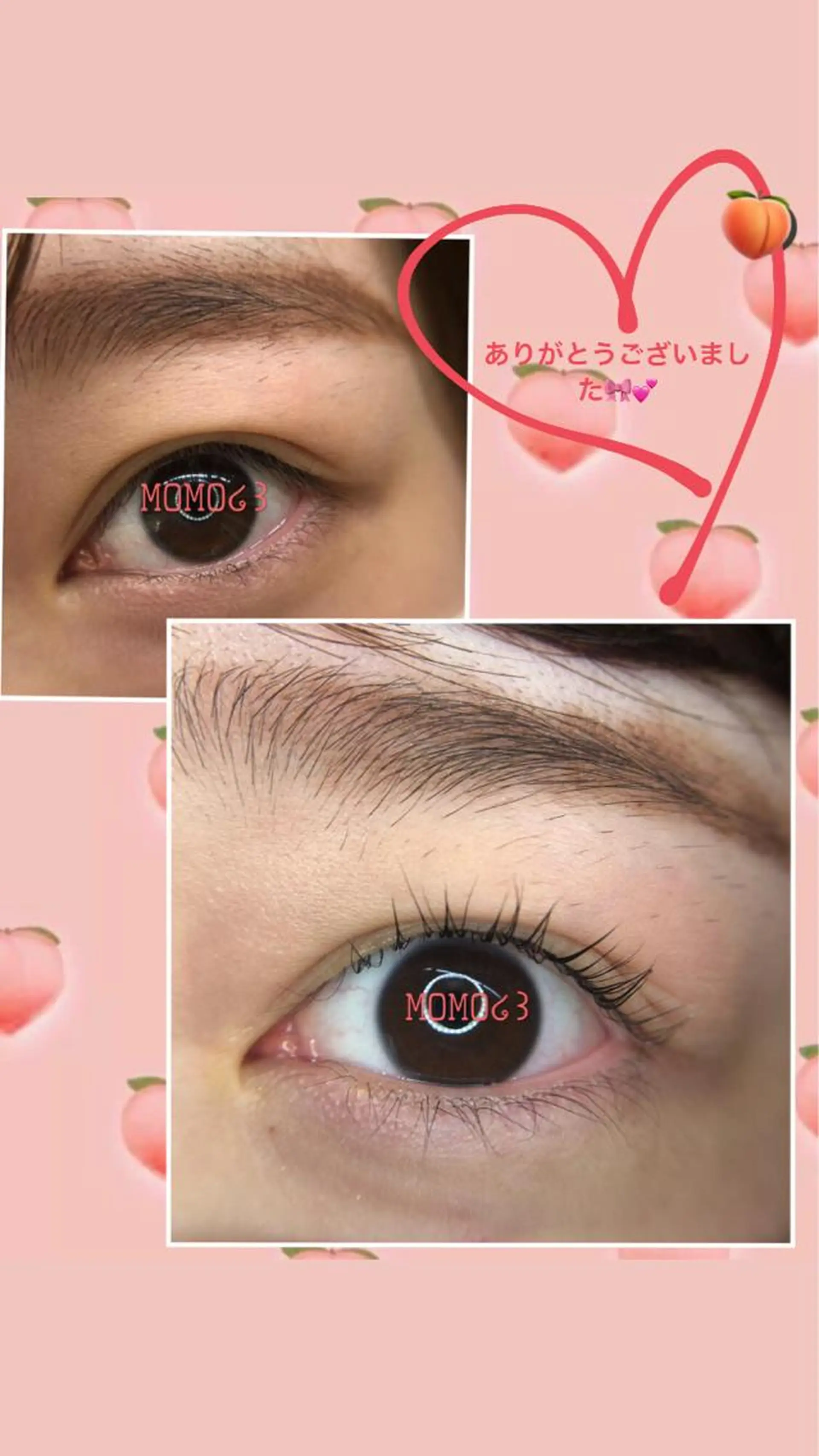 マツエク・マツパ パリジェンヌラッシュリフト モテデザインのプロ モモ🍑のマツエク・マツパデザイン