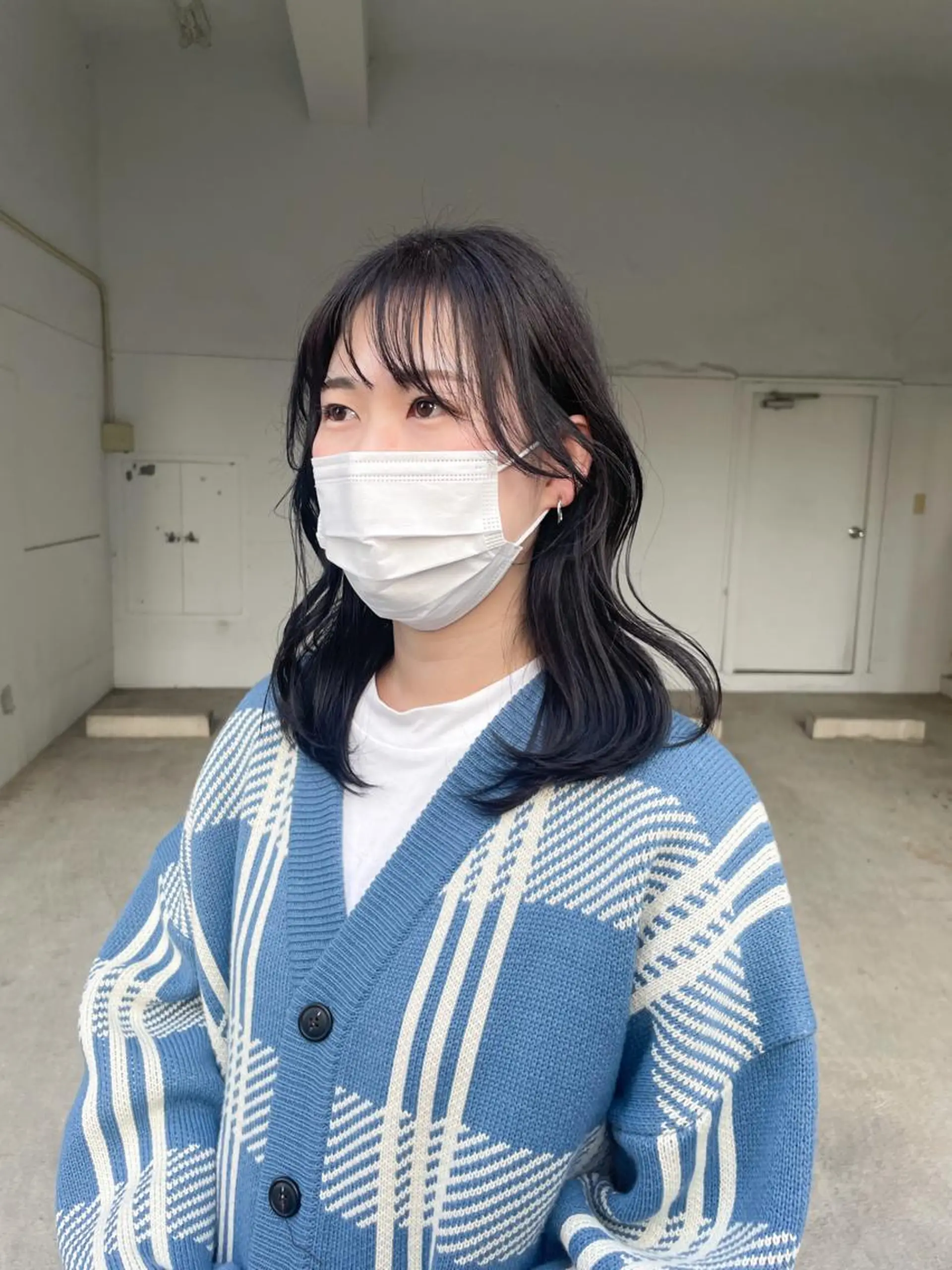 セミロング カラー ヘアカラー トリートメント 高橋 みく/ minim 暖色のヘアスタイル