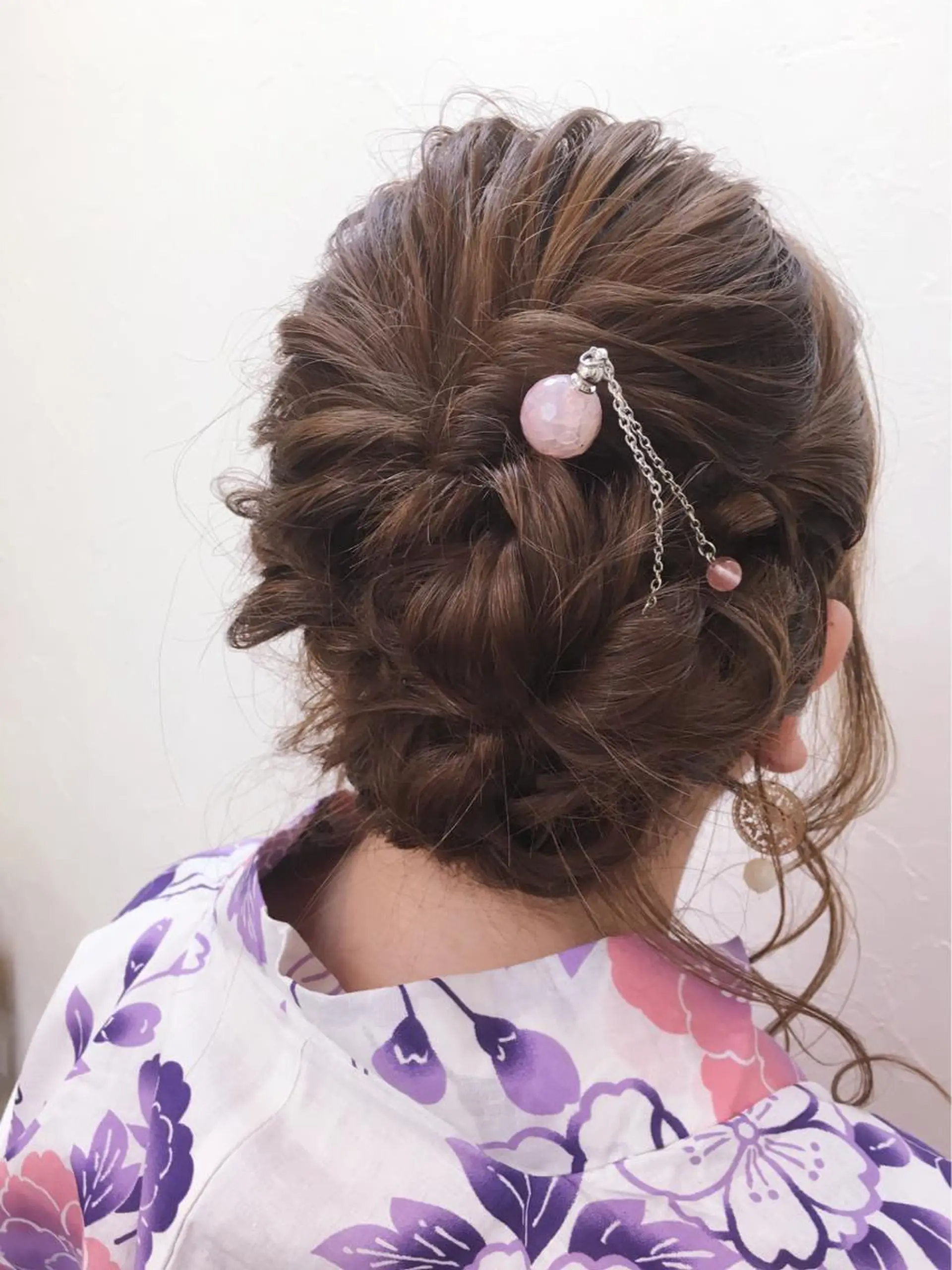 セミロング ヘアアレンジ 菅沼 まみのヘアスタイル