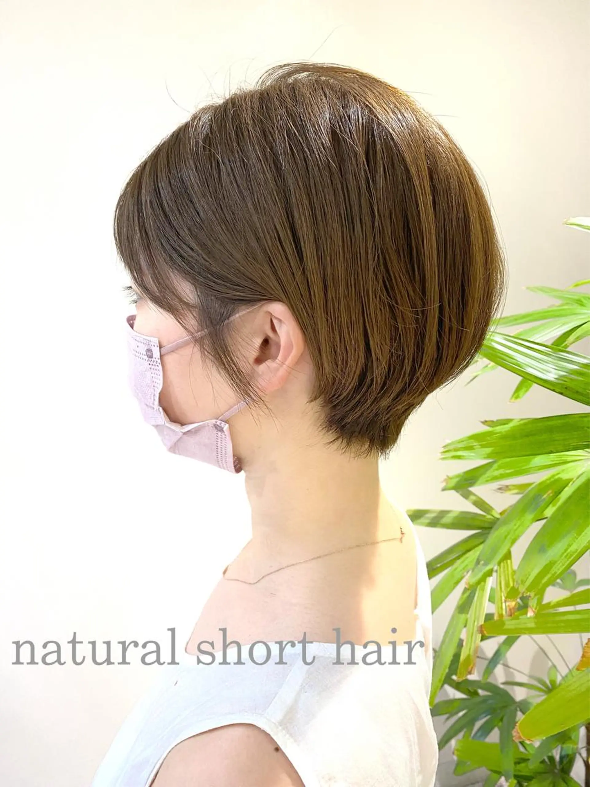 ショート カラー clomus所属・YUKA艶髪 🌸寛ぎ部屋のヘアスタイル