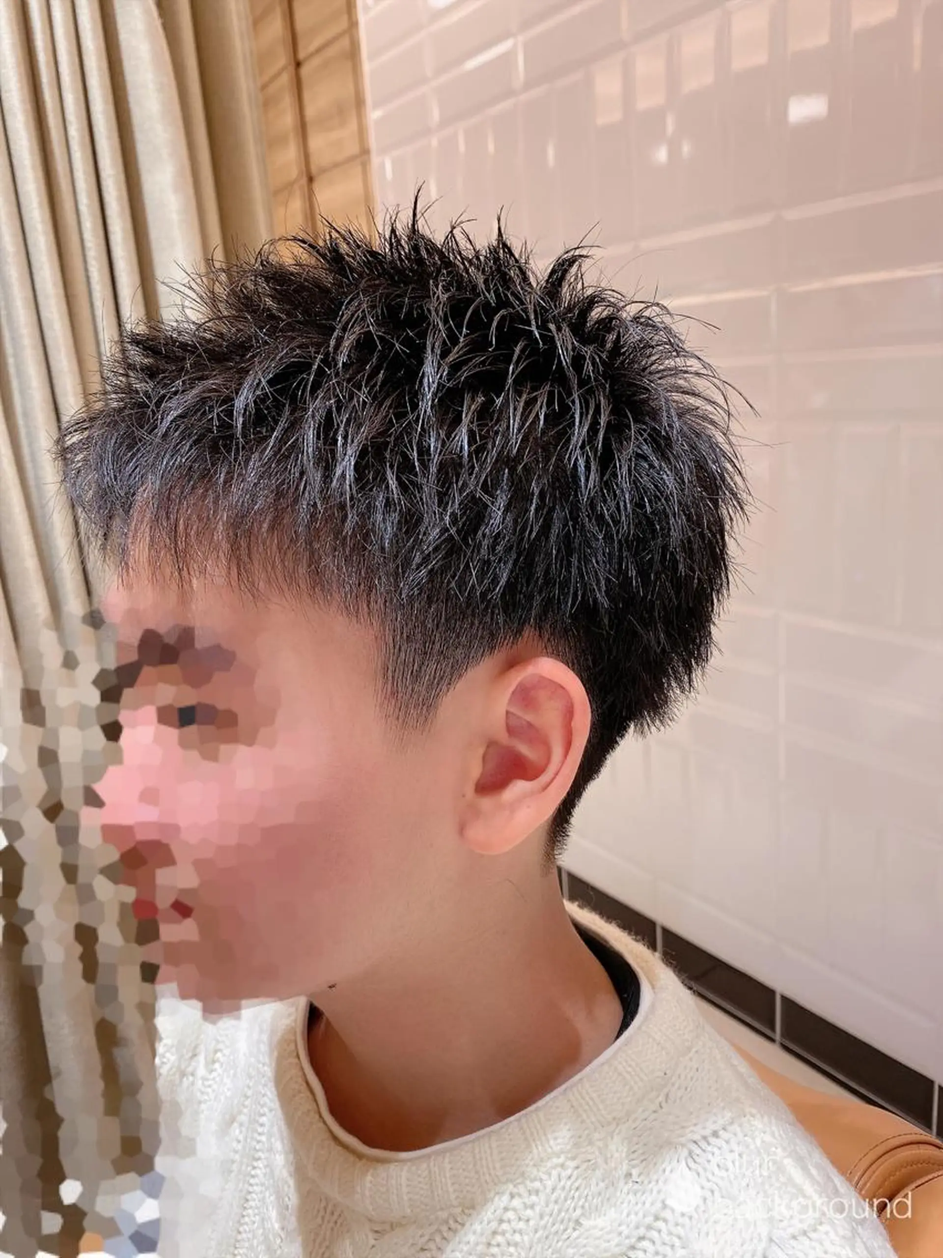 ショート メンズ タカハシ タクミのヘアスタイル