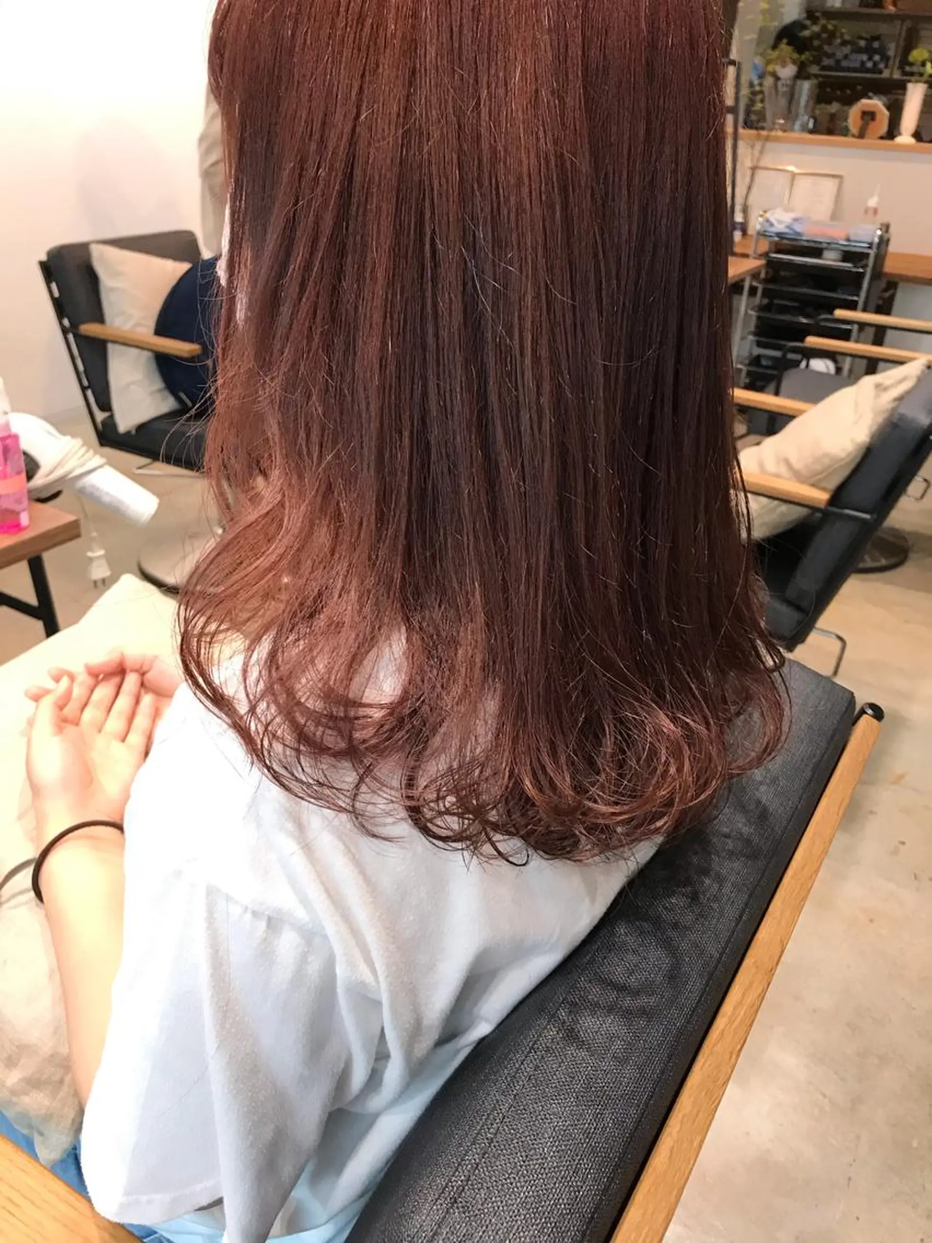 カラー ブラウンカラー レイヤー/髪質改善 渡邉【日吉美容室】のヘアスタイル