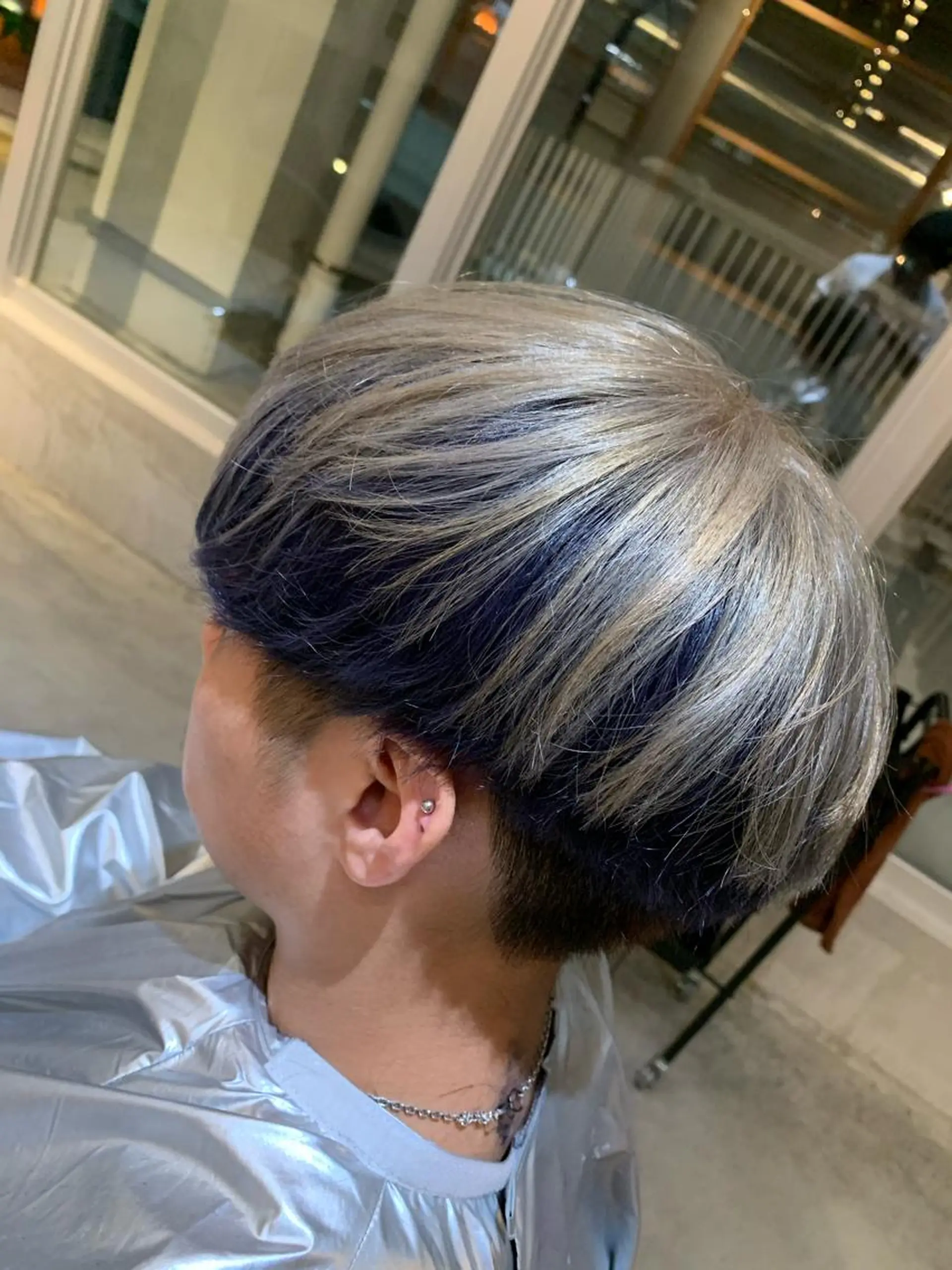 ショート カラー メンズ OON仙台一番町店所属・足立 崇明のヘアスタイル