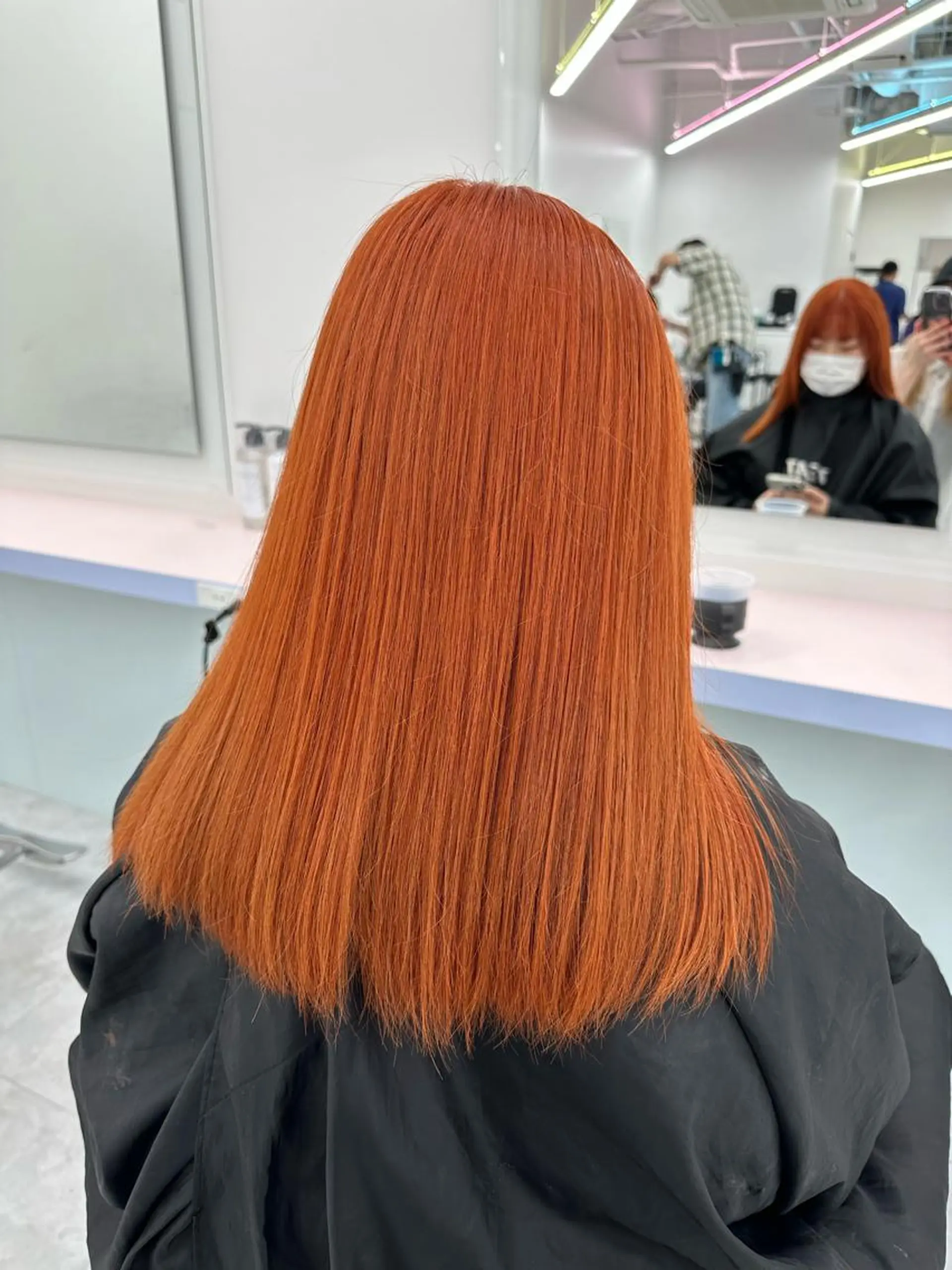 ミディアム カラー ヘアアレンジ 🤍透明感カラー🤍 ブリーチ🤍AINEのヘアスタイル