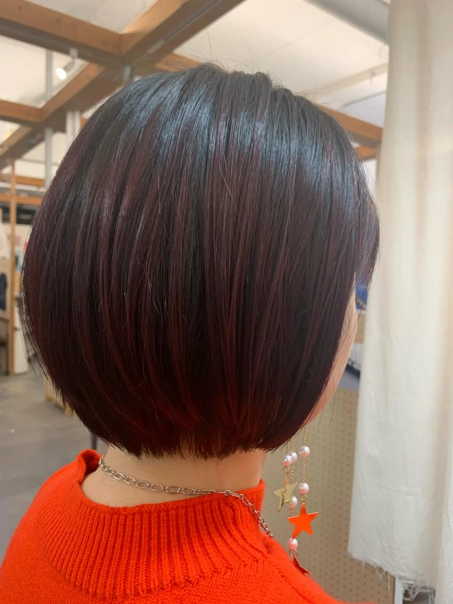 ショート カラー グラデーションカラー ボブ 門田 晴佳の眉毛・アイブロウイメージ