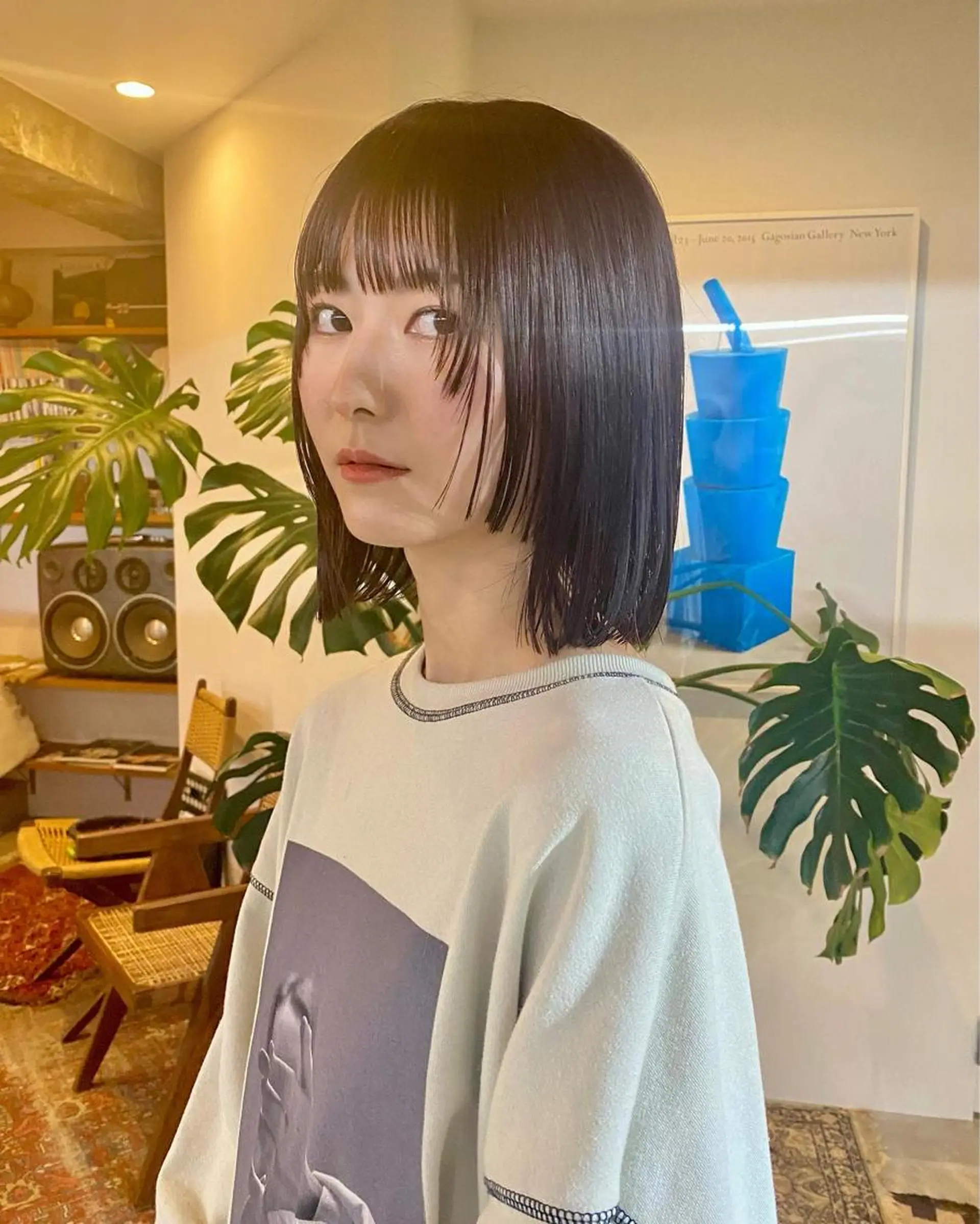 ミディアム カット ヘアカラー GATTACA所属・KEI gattacaのヘアスタイル