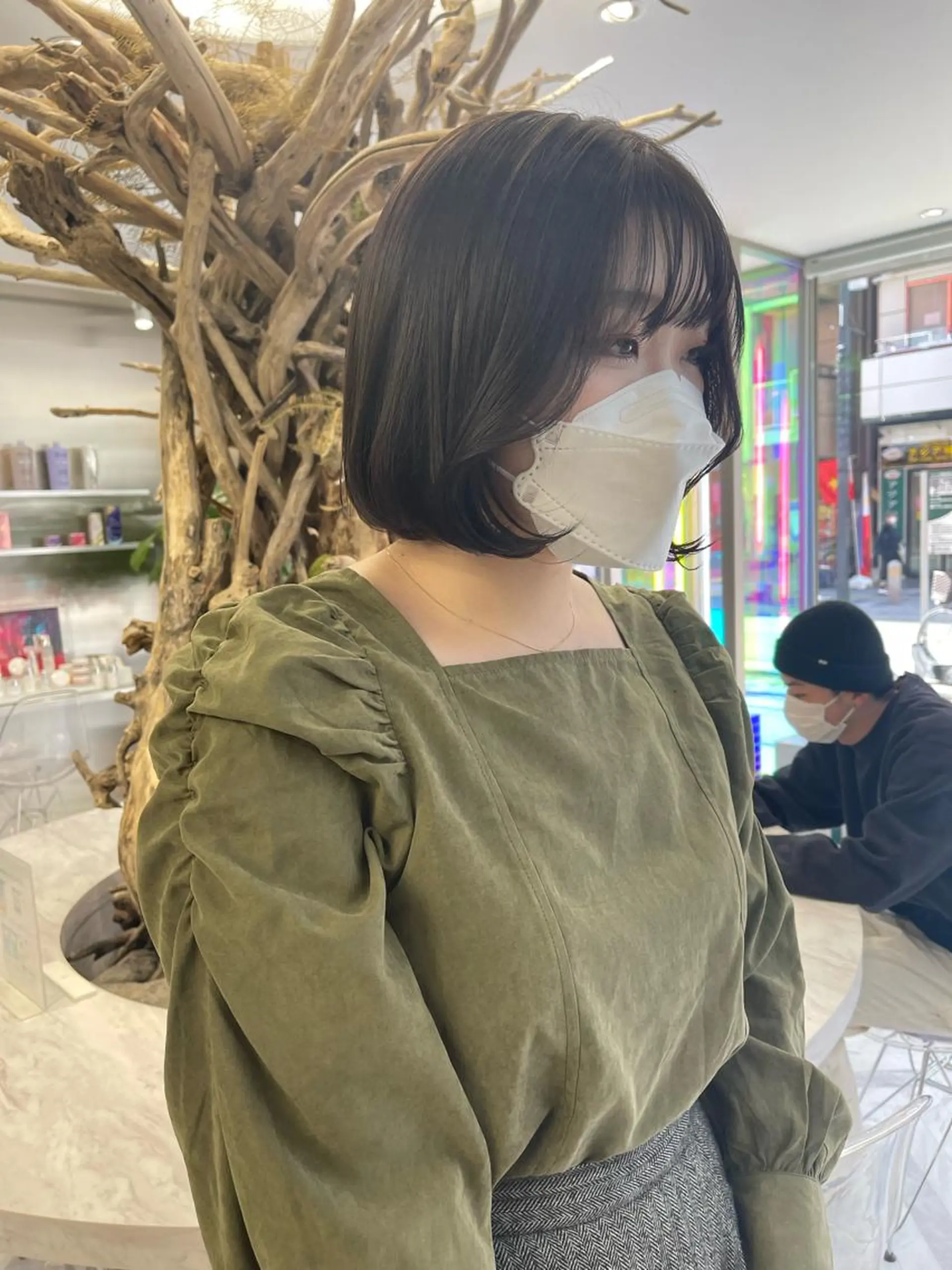 カラー ヘアカラー ユナ🌙 nailのネイルデザイン