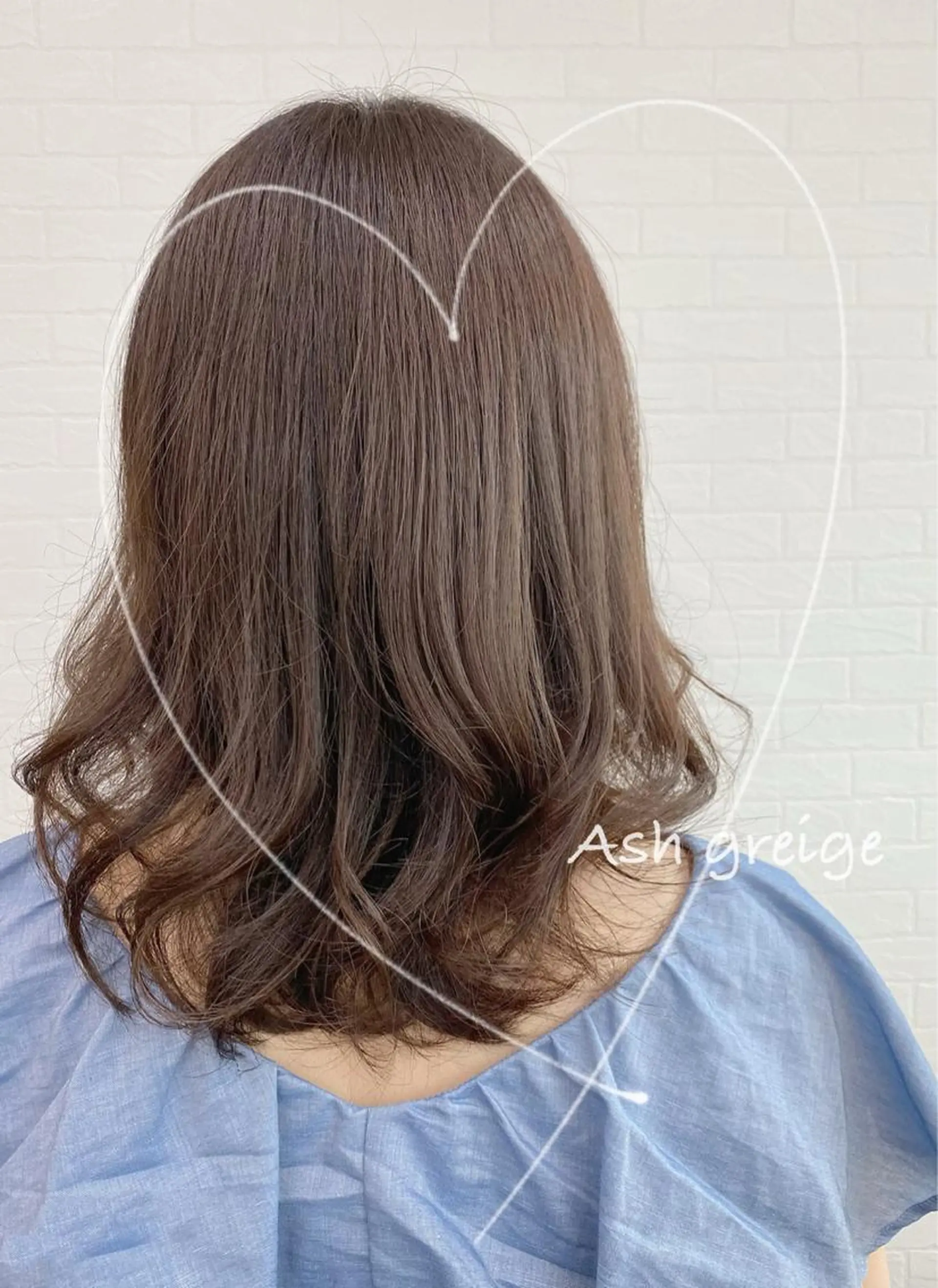 ミディアム カラー GRANLUSSO 〜グランルッソ駅前店所属・木口 嘉美のヘアスタイル