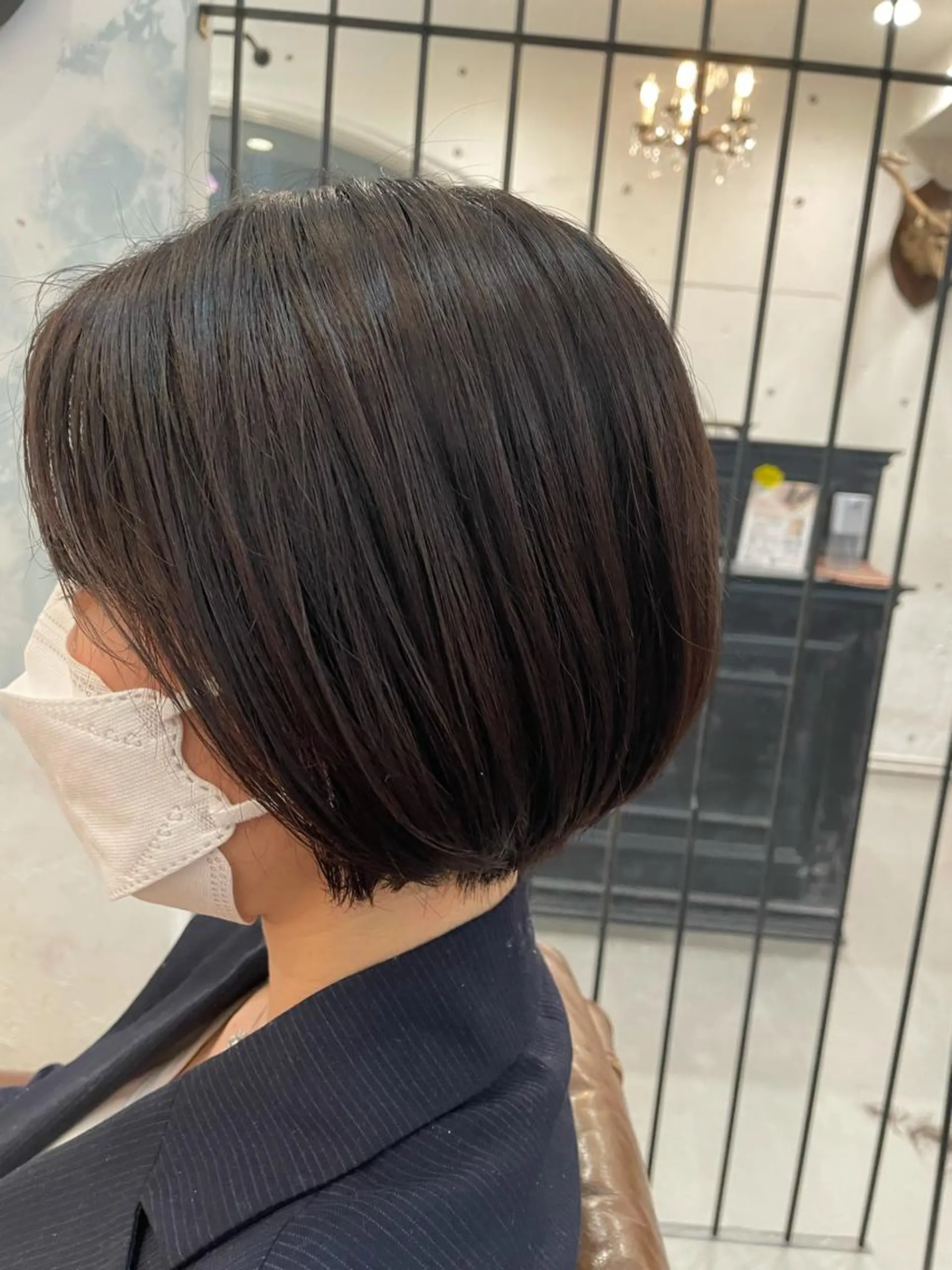 ショート カラーが上手い 辻悠月のヘアスタイル