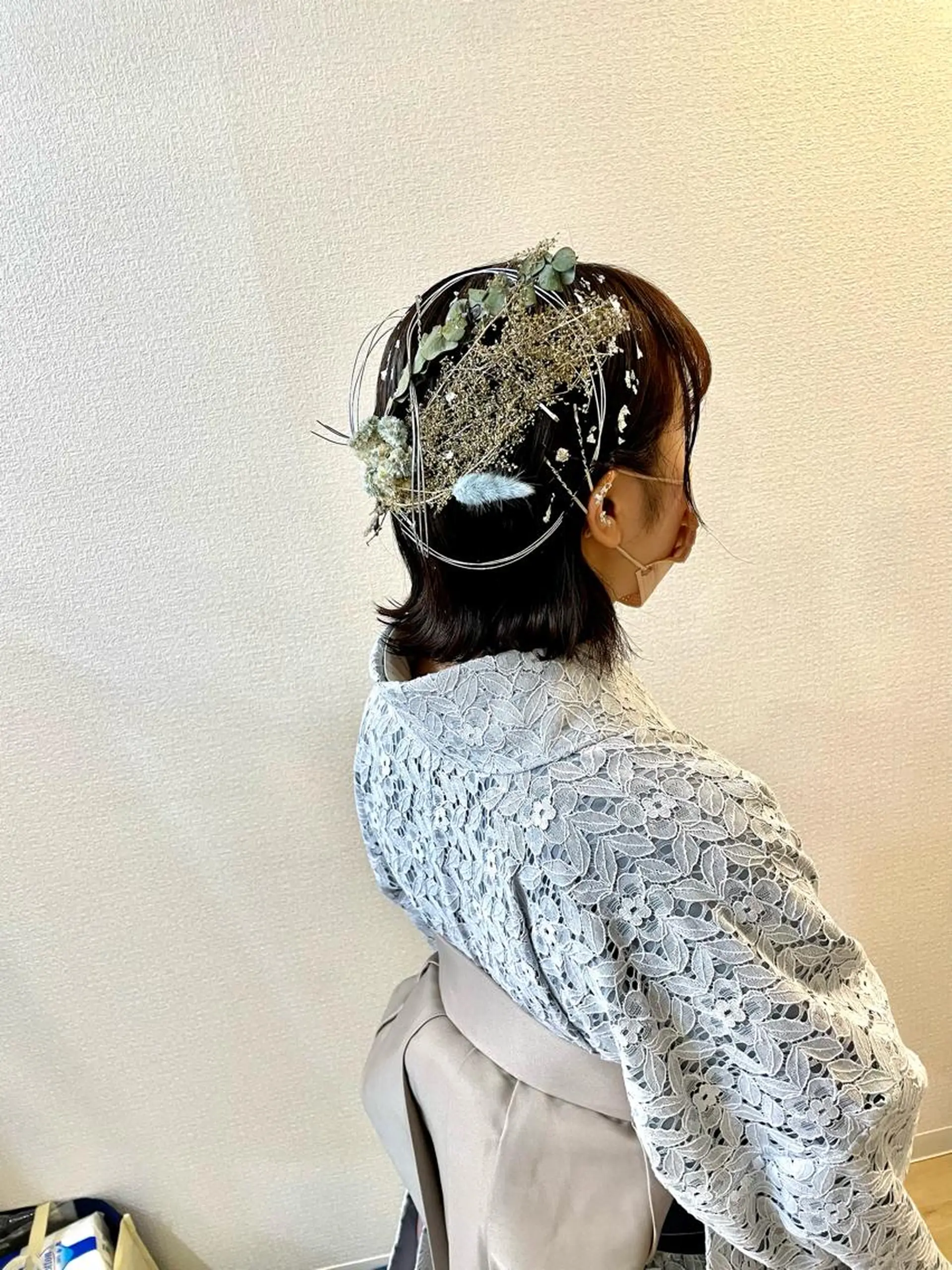 ショート ヘアアレンジ 成人式 着付け HempBeauty 浅野アサミのヘアスタイル