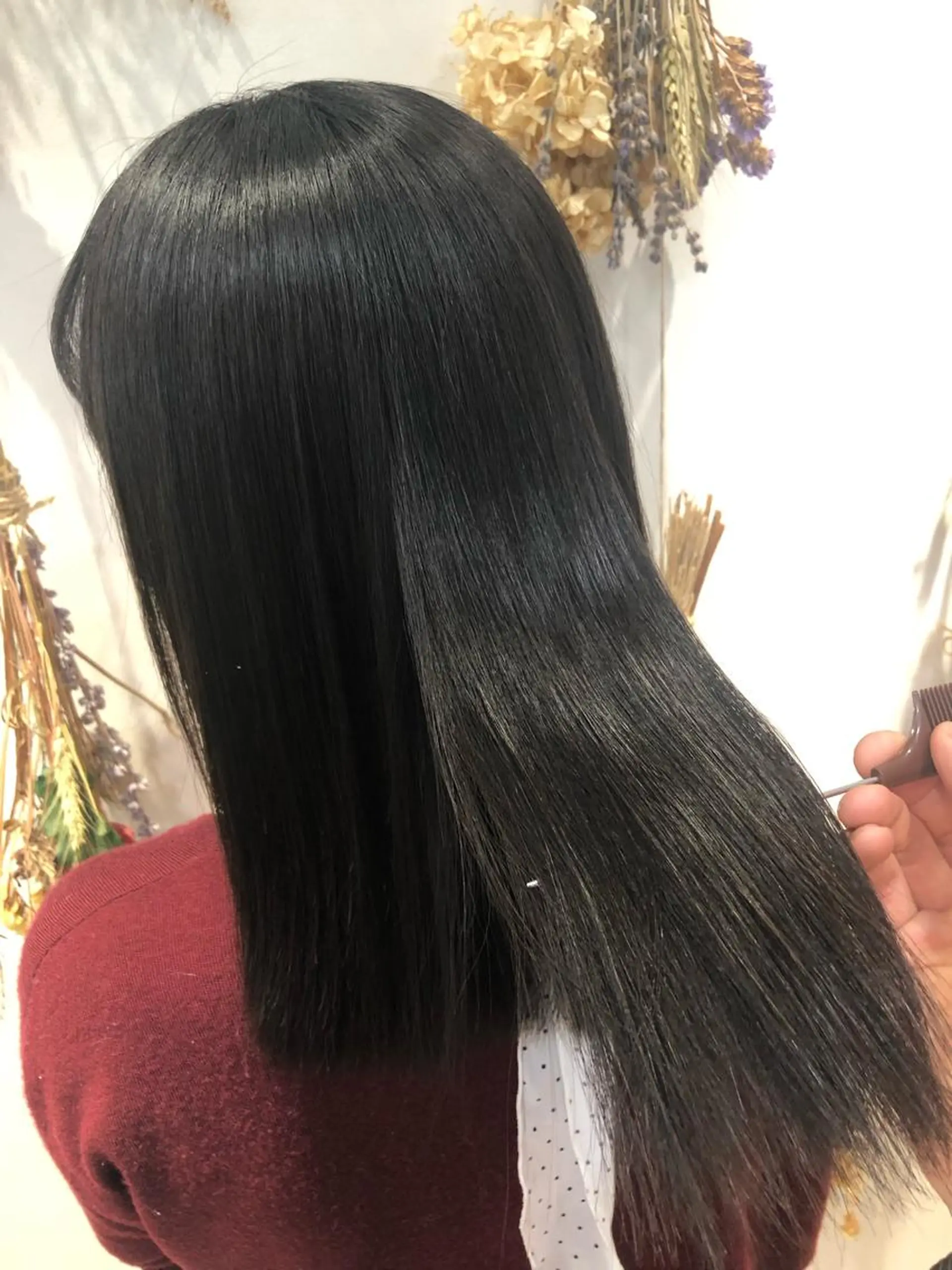 ロング 髪質改善 縮毛矯正 トリートメント 酸熱トリートメント コテ巻き風パーマ/ 髪質改善/河島恭平のヘアスタイル