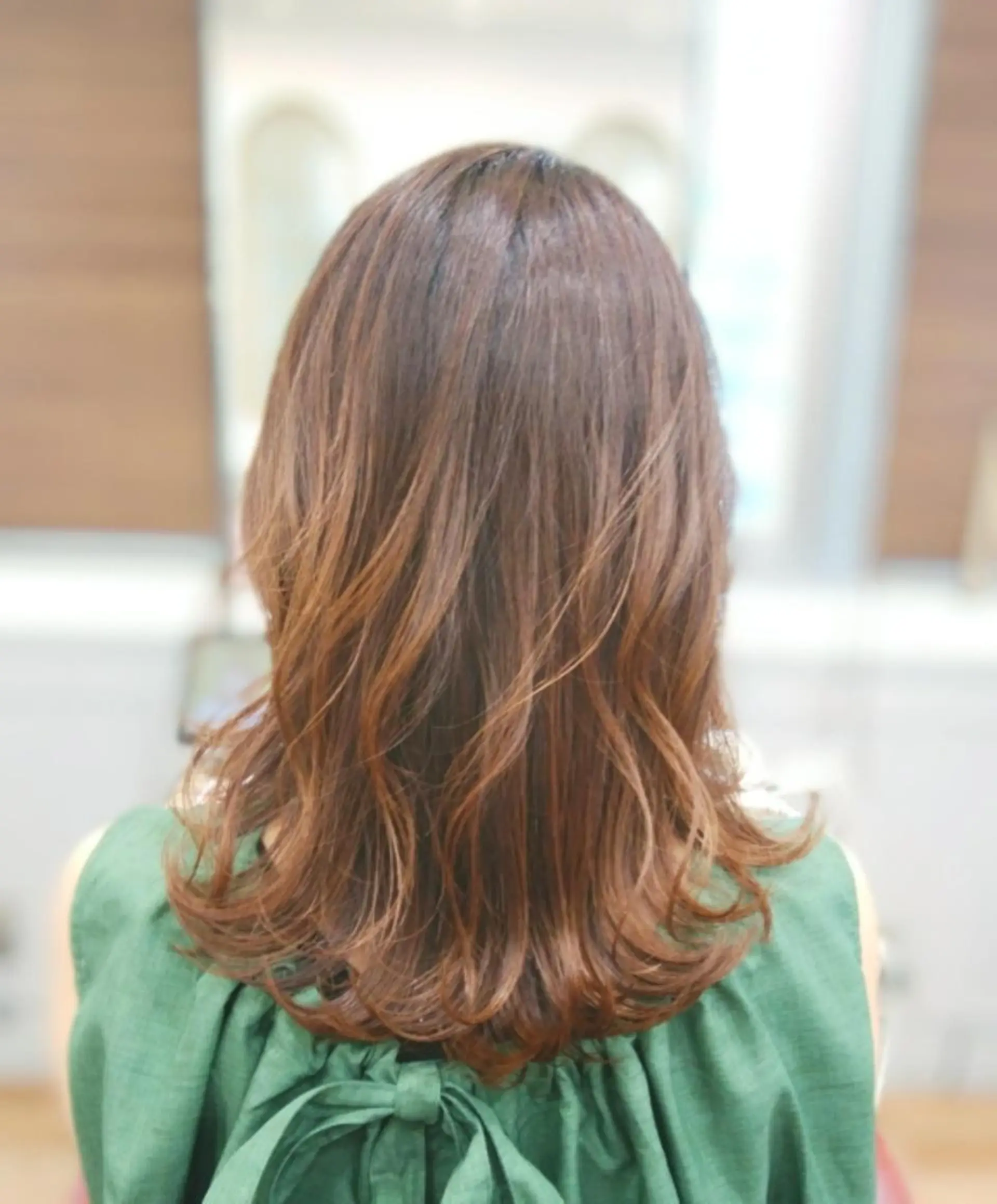セミロング ヘアアレンジ 菅原 綾のヘアスタイル