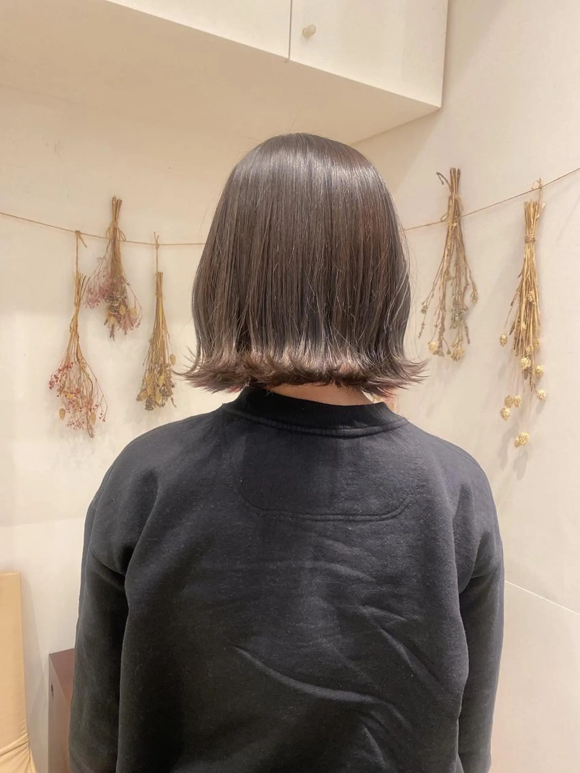 ミディアム カラー ブラウンカラー ショコラブラウン はだゆうき @hadadan08のヘアスタイル