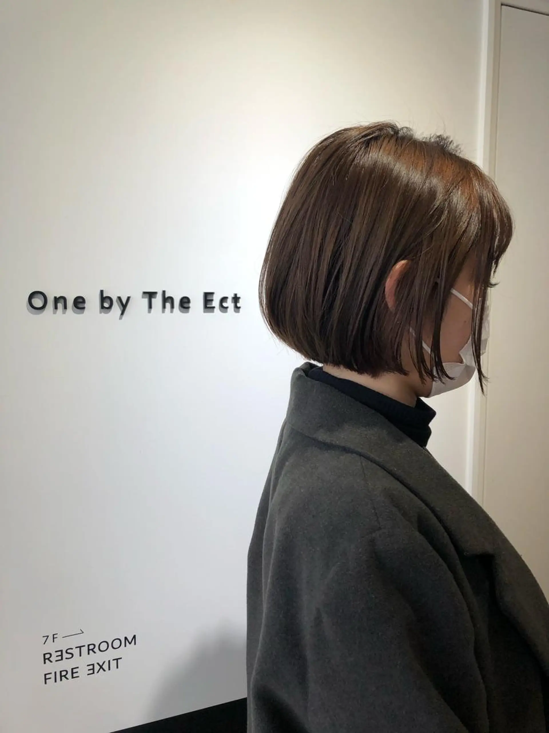 ショート カラー ボブ カット ヘアカラー 片山美穂 心斎橋・北堀江のヘアスタイル