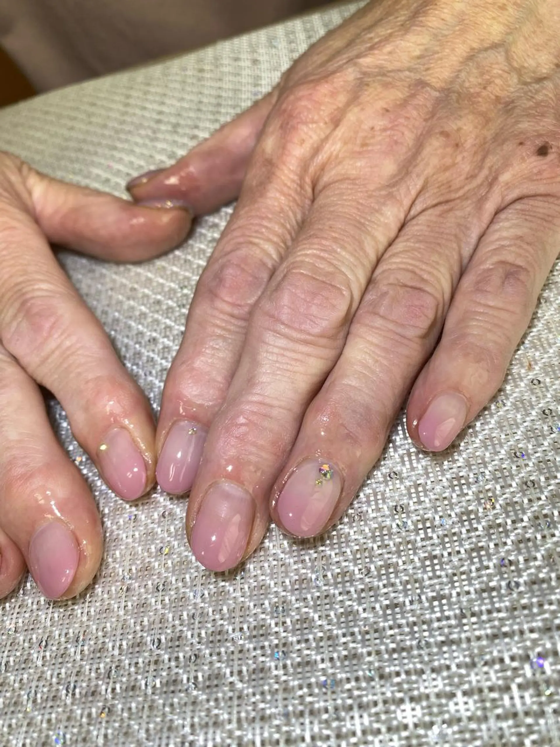 ネイル グラデーション ピンク ピンクベージュ 春ネイル Esthetic Will所属・will 有希のネイルデザイン