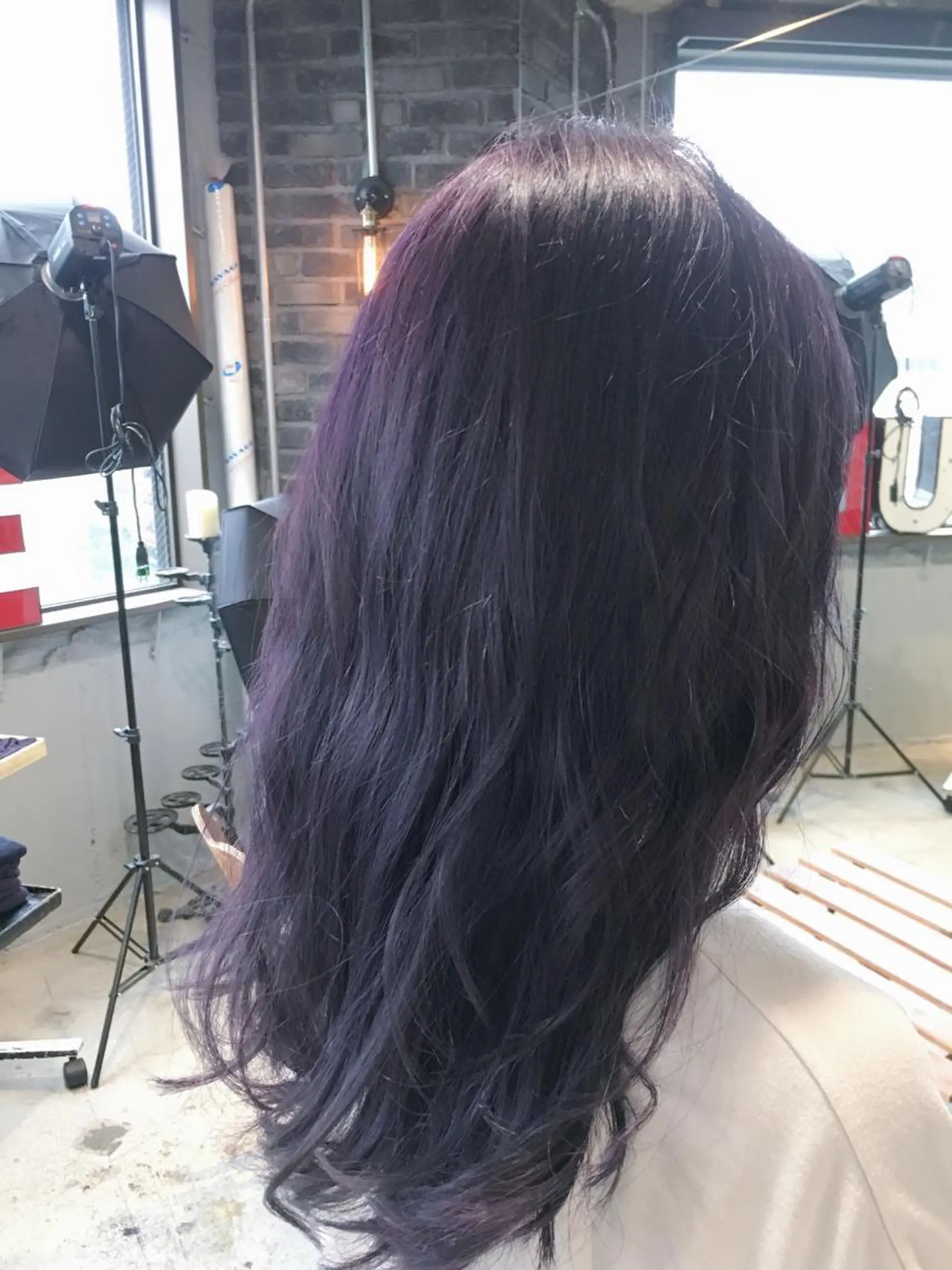 ロング カラー パーマ 代表 中島貴志のヘアスタイル