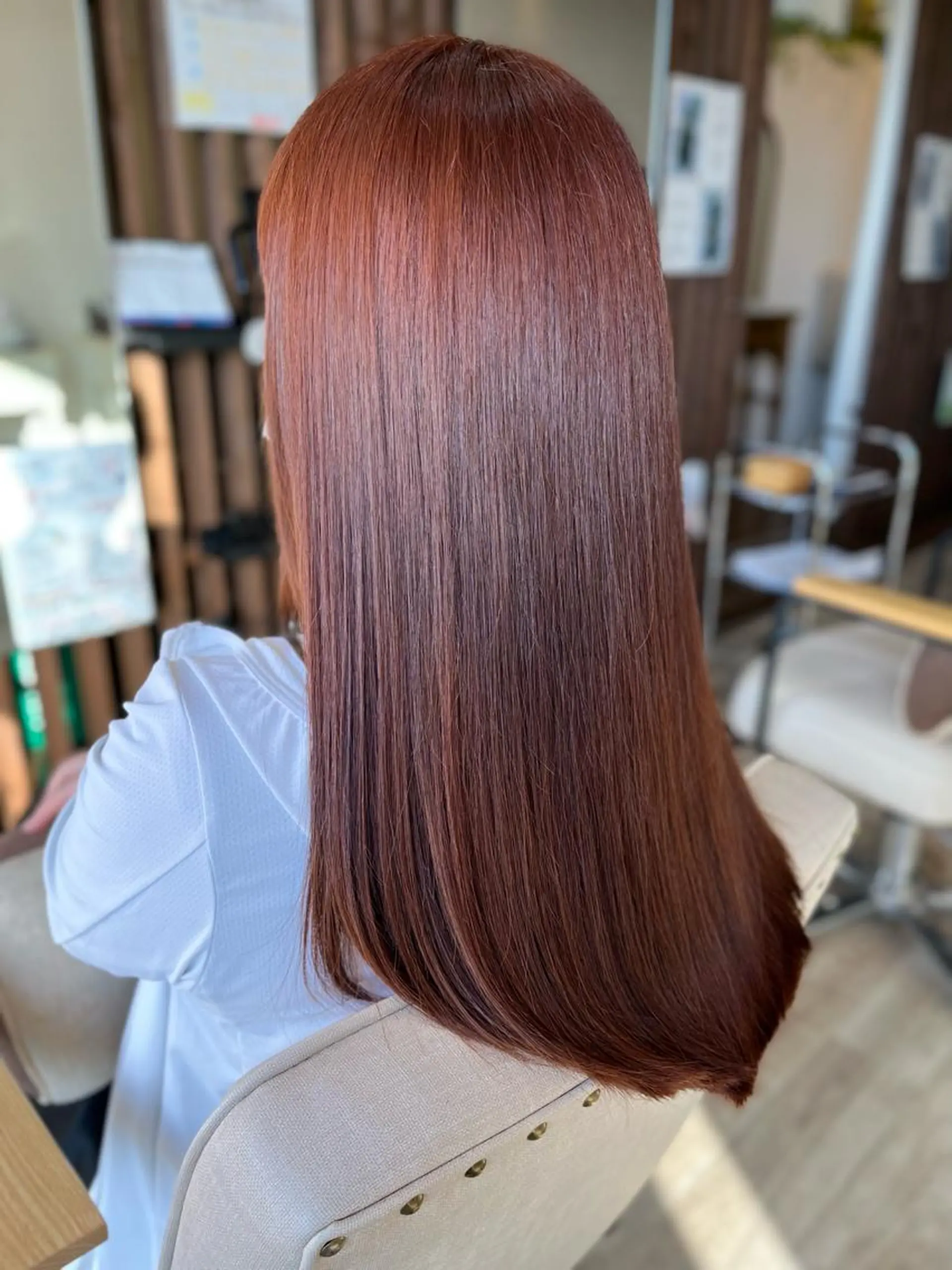 ロング カット ヘアカラー ヘアーデザイン arのヘアスタイル