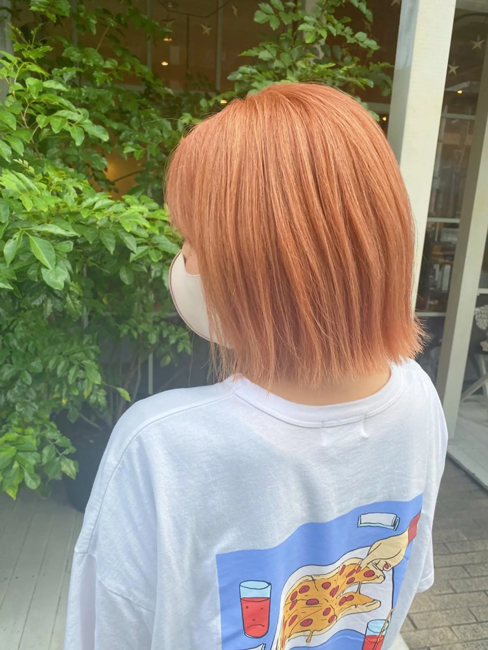 ミディアム カラー カット ヘアカラー トリートメント 入江 允のヘアスタイル