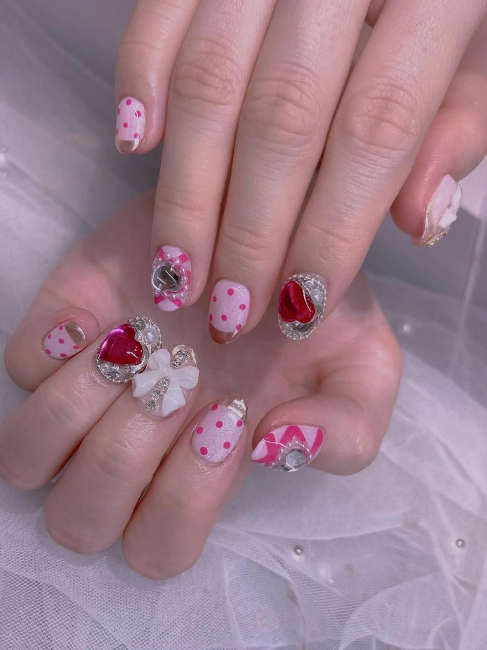 ネイル 長さだし専門店 M2 rikaのネイルデザイン