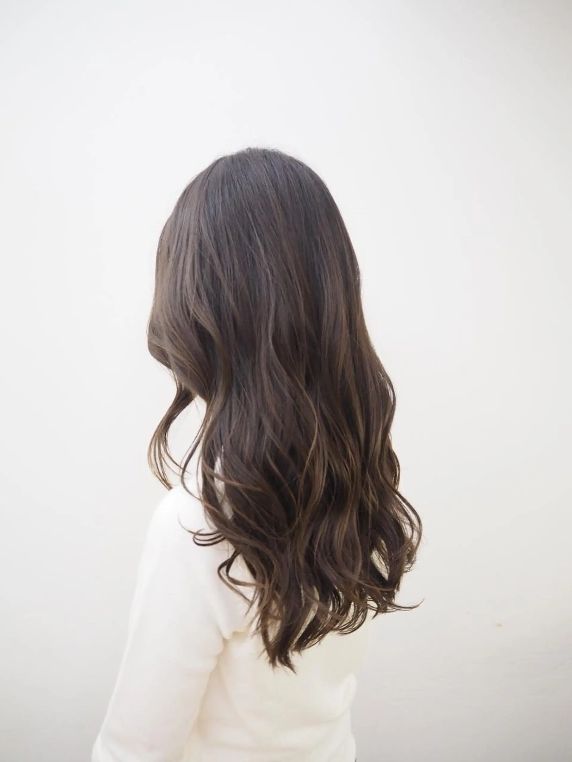 ロング カラー 永岡 鉄平のヘアスタイル