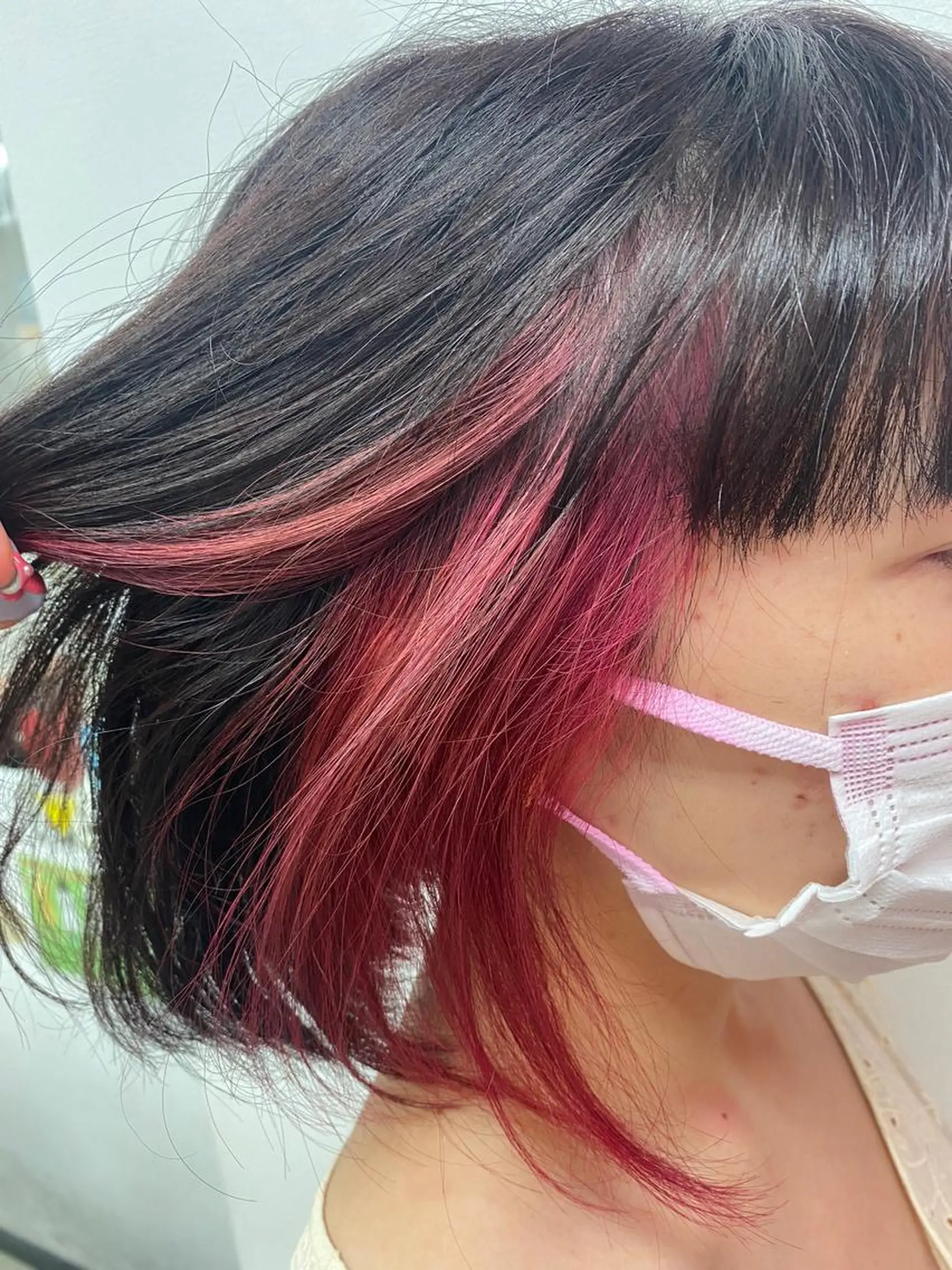 ミディアム カット ヘアカラー MIKI /LAZO 千歳船橋のヘアスタイル